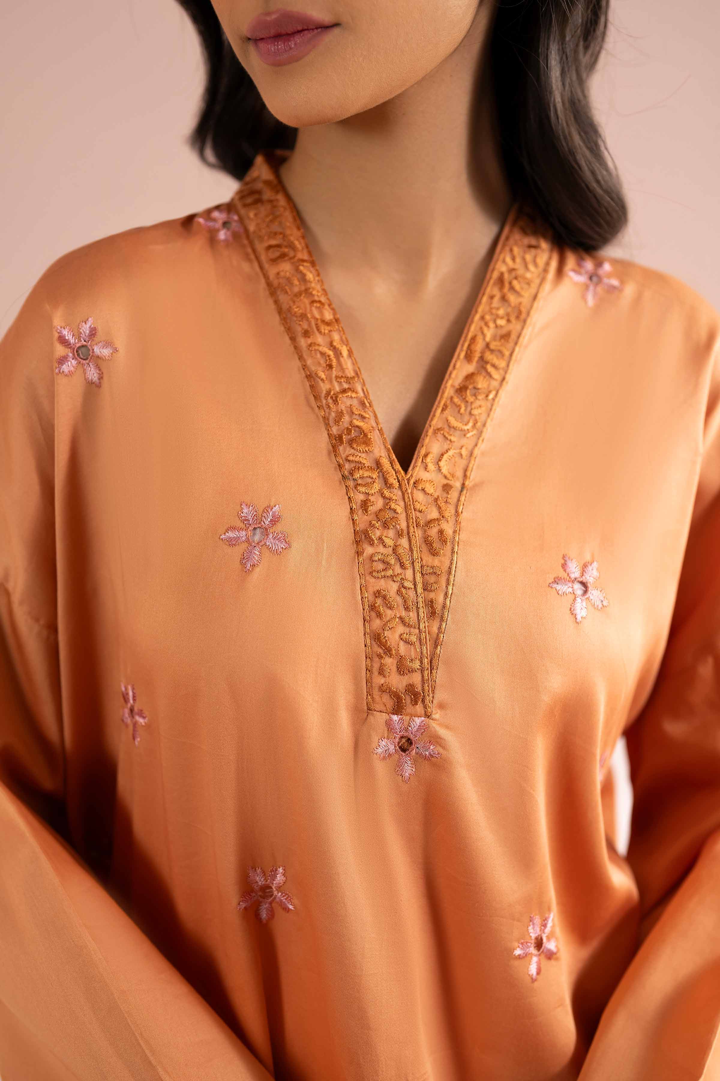 3 Piece - Embroidered Suit - PE26-62 for Women - Pret Collection | Nishat | Shop Online