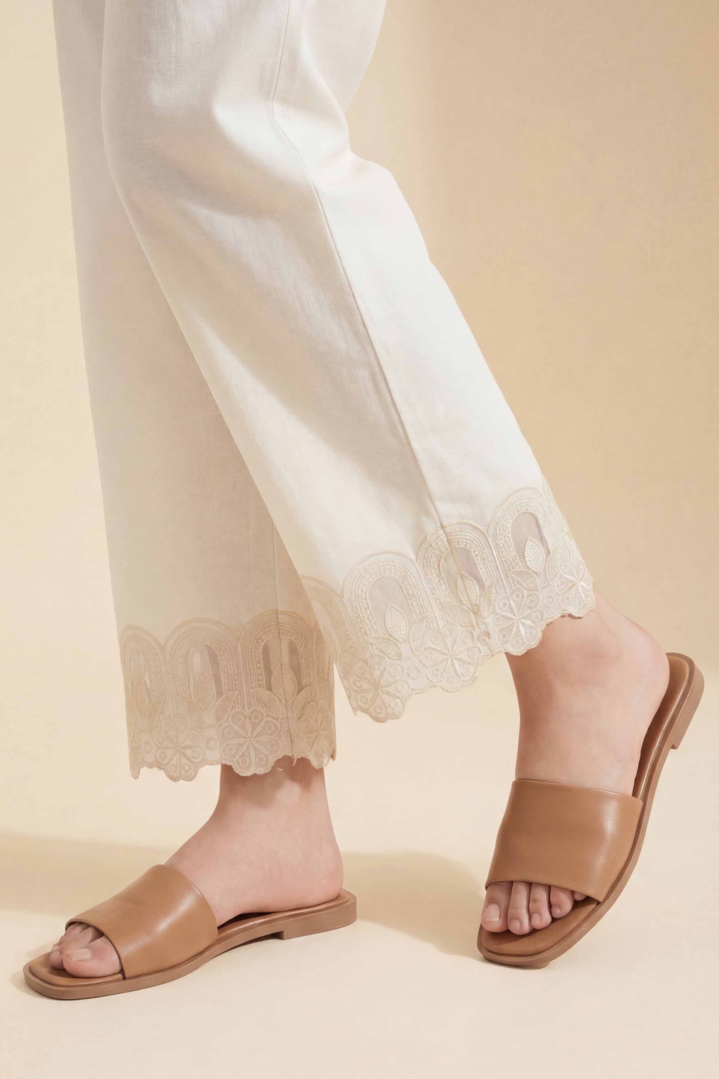 Embroidered Trousers - PE26-634