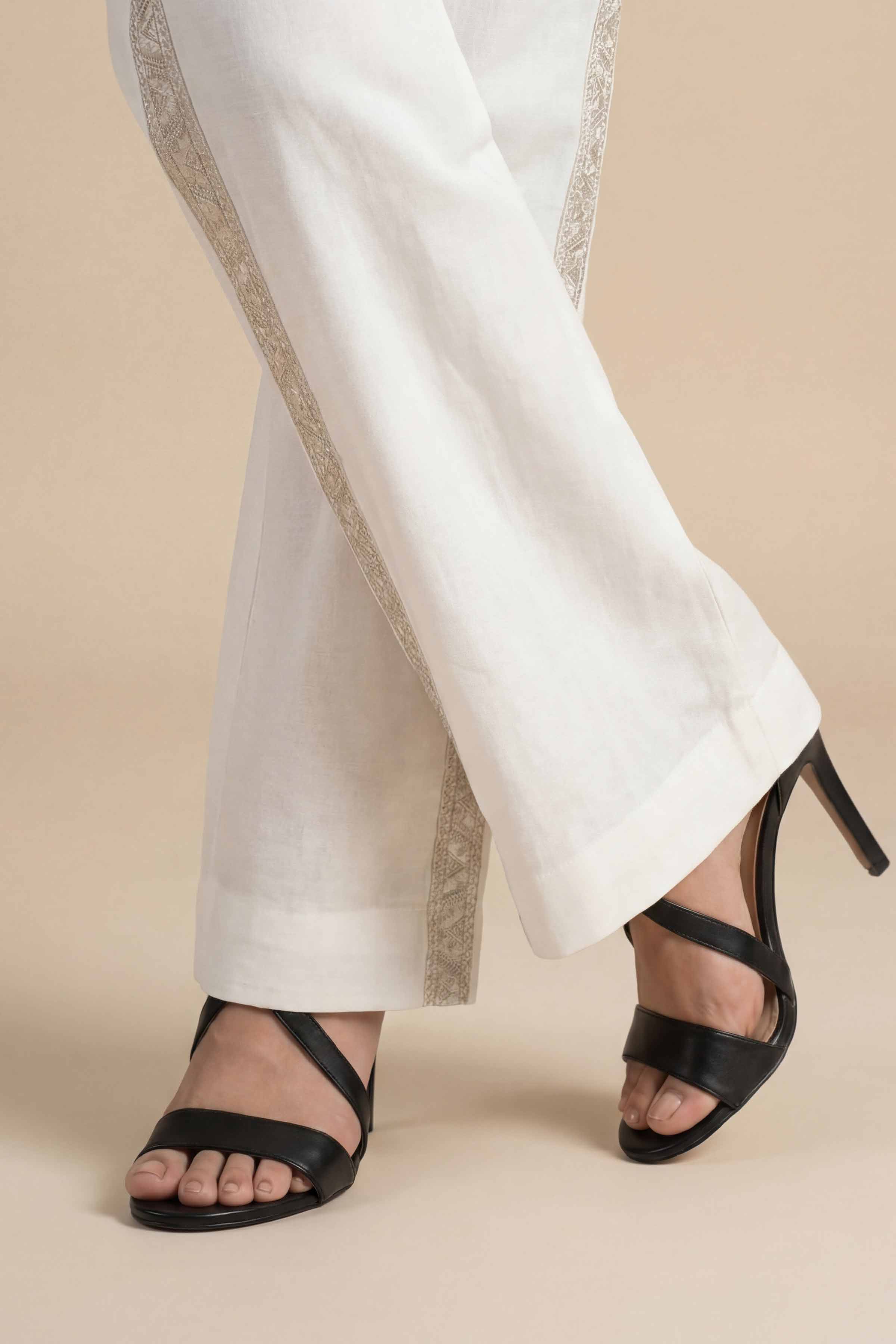 Embroidered Trousers - PE26-646