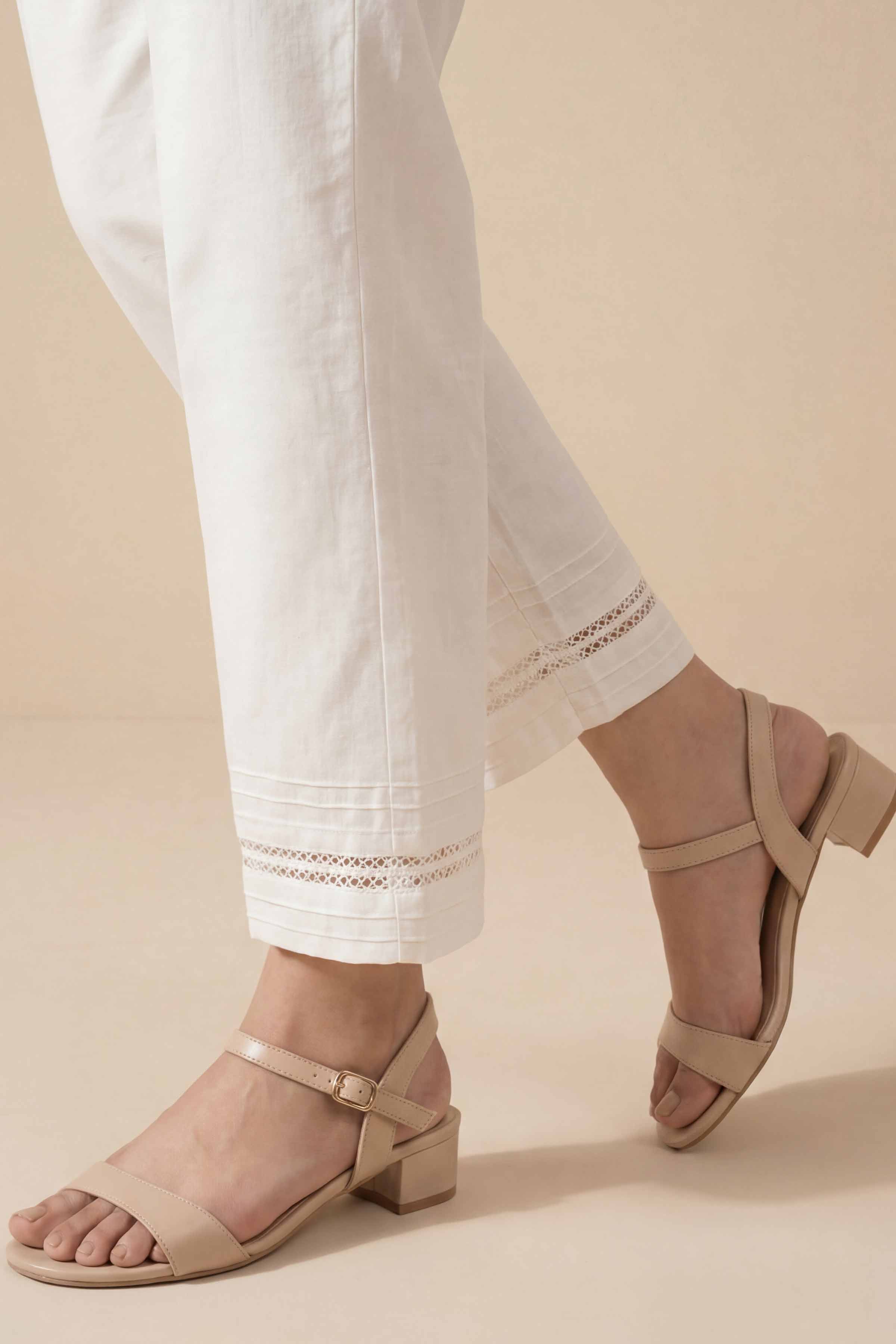 Basic Trousers - PE26-654 for Women - Pret Collection | Nishat | Shop Online