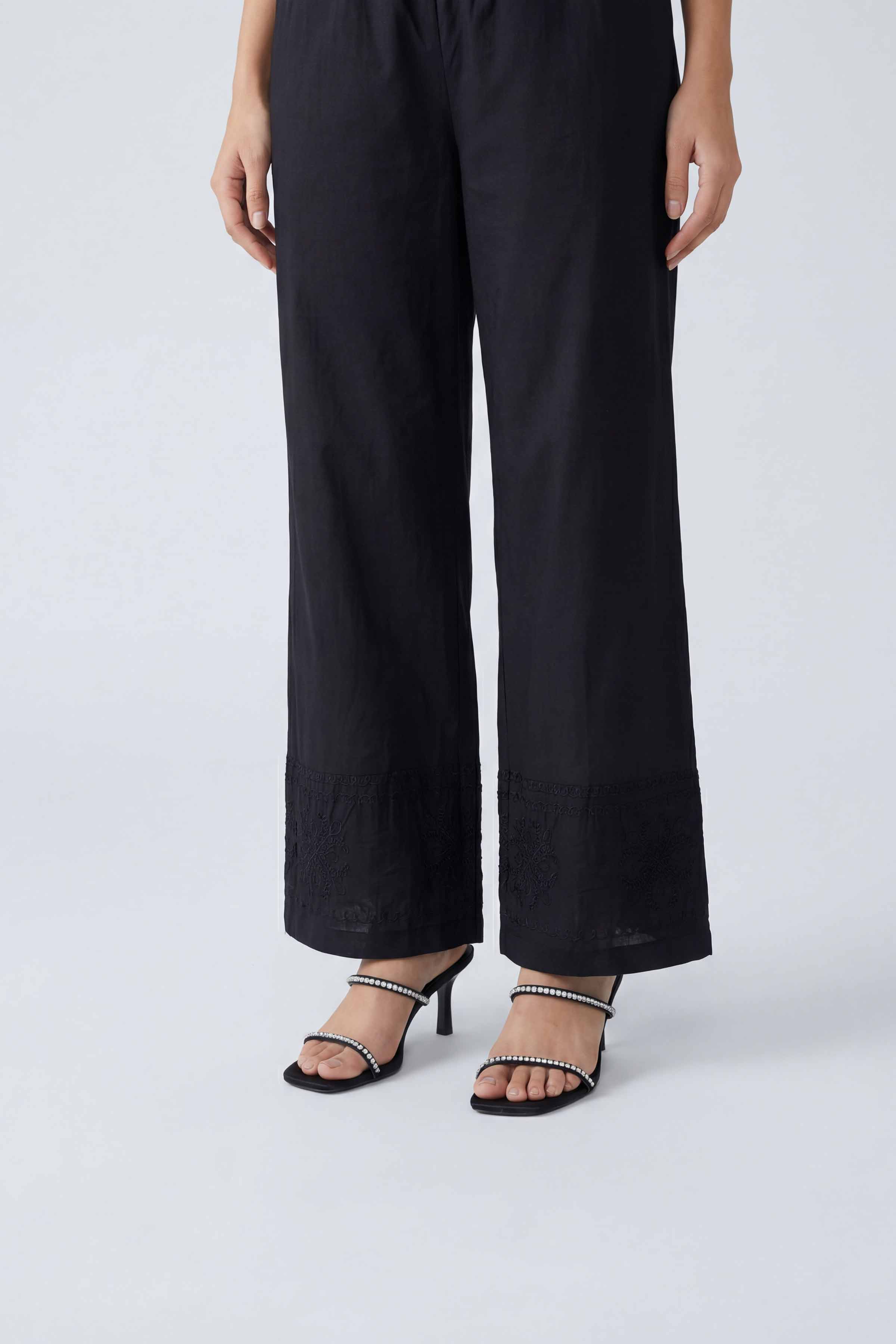 Embroidered Trousers - PE26-656