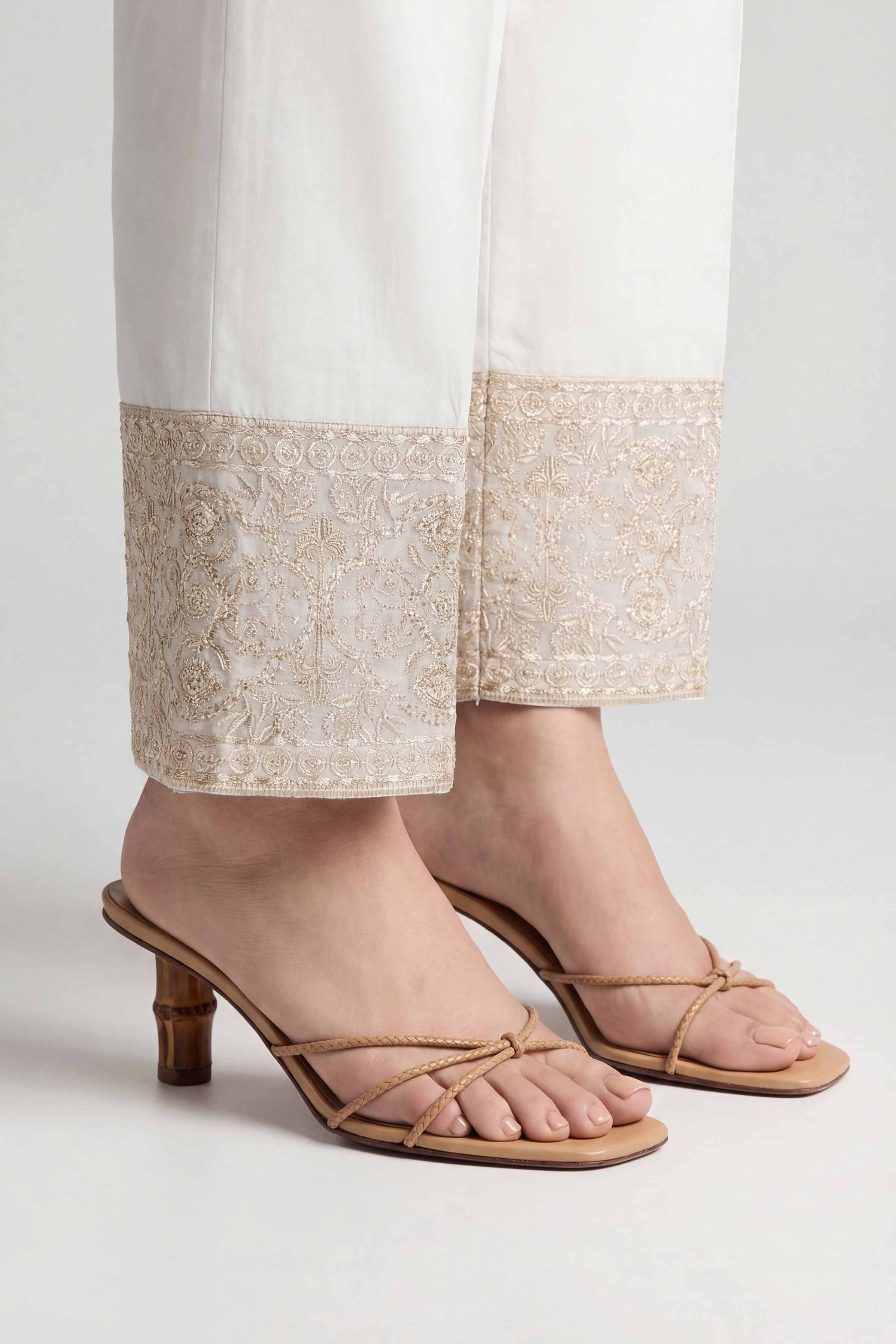 Embroidered Trousers - PE26-659