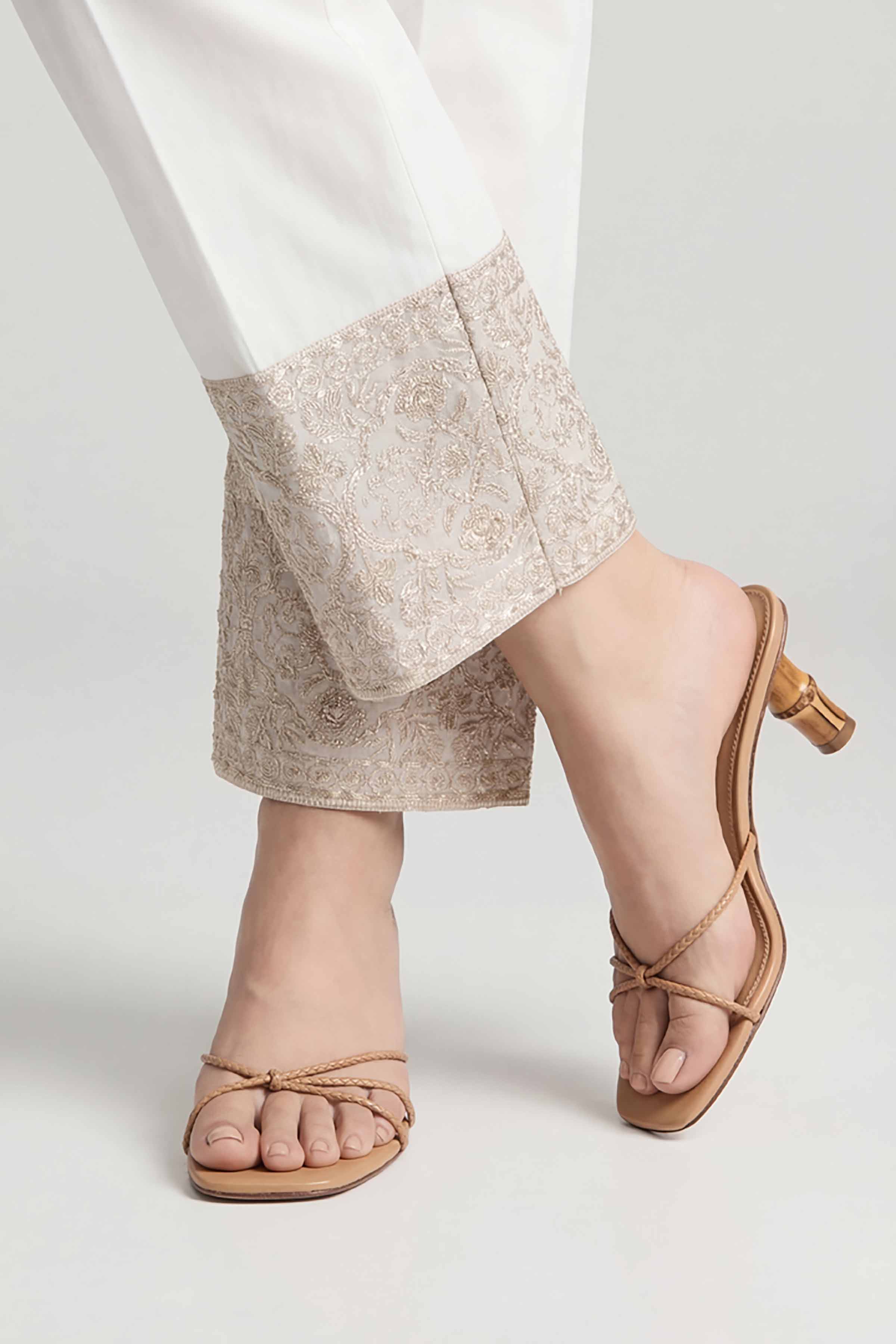 Embroidered Trousers - PE26-659