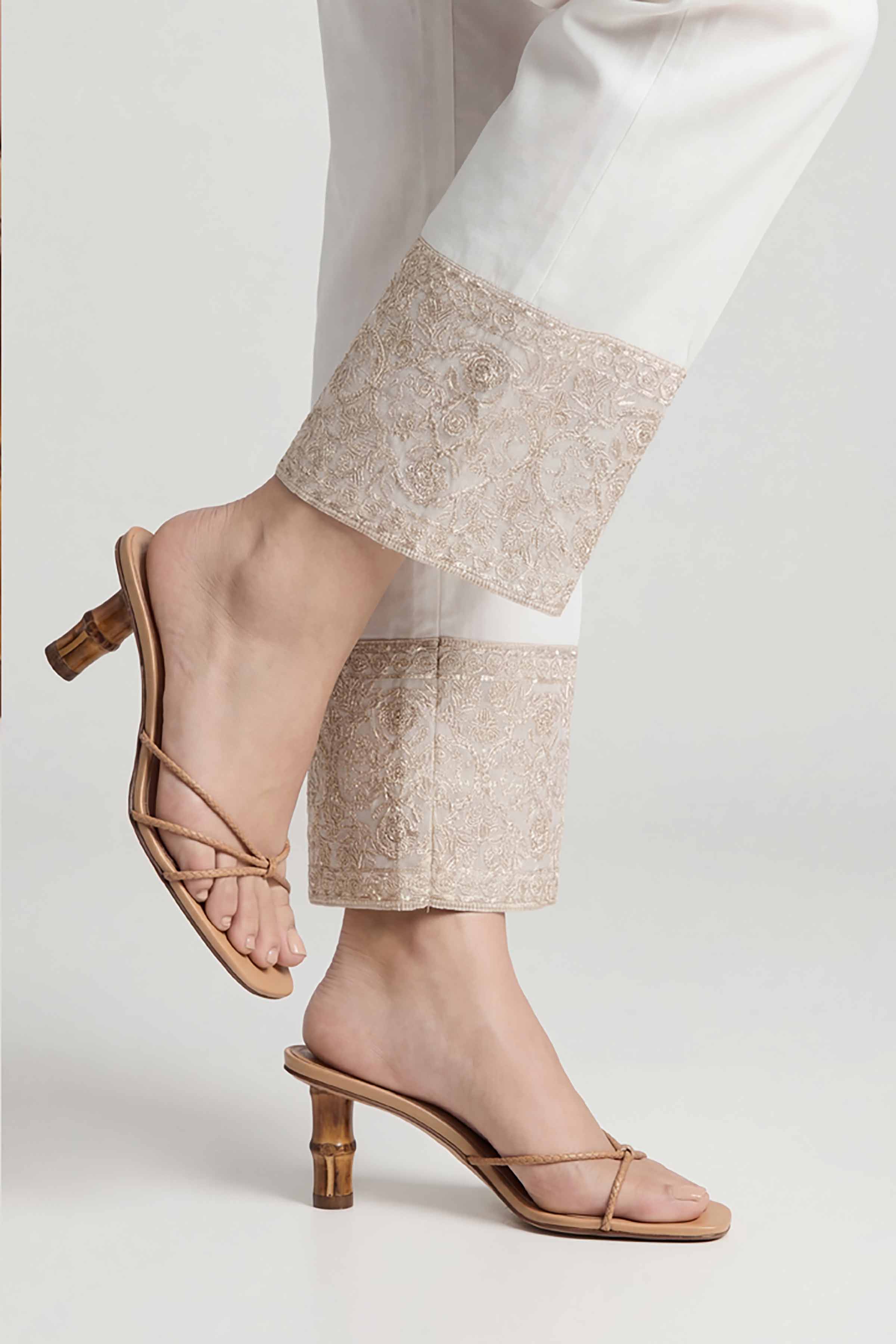 Embroidered Trousers - PE26-659