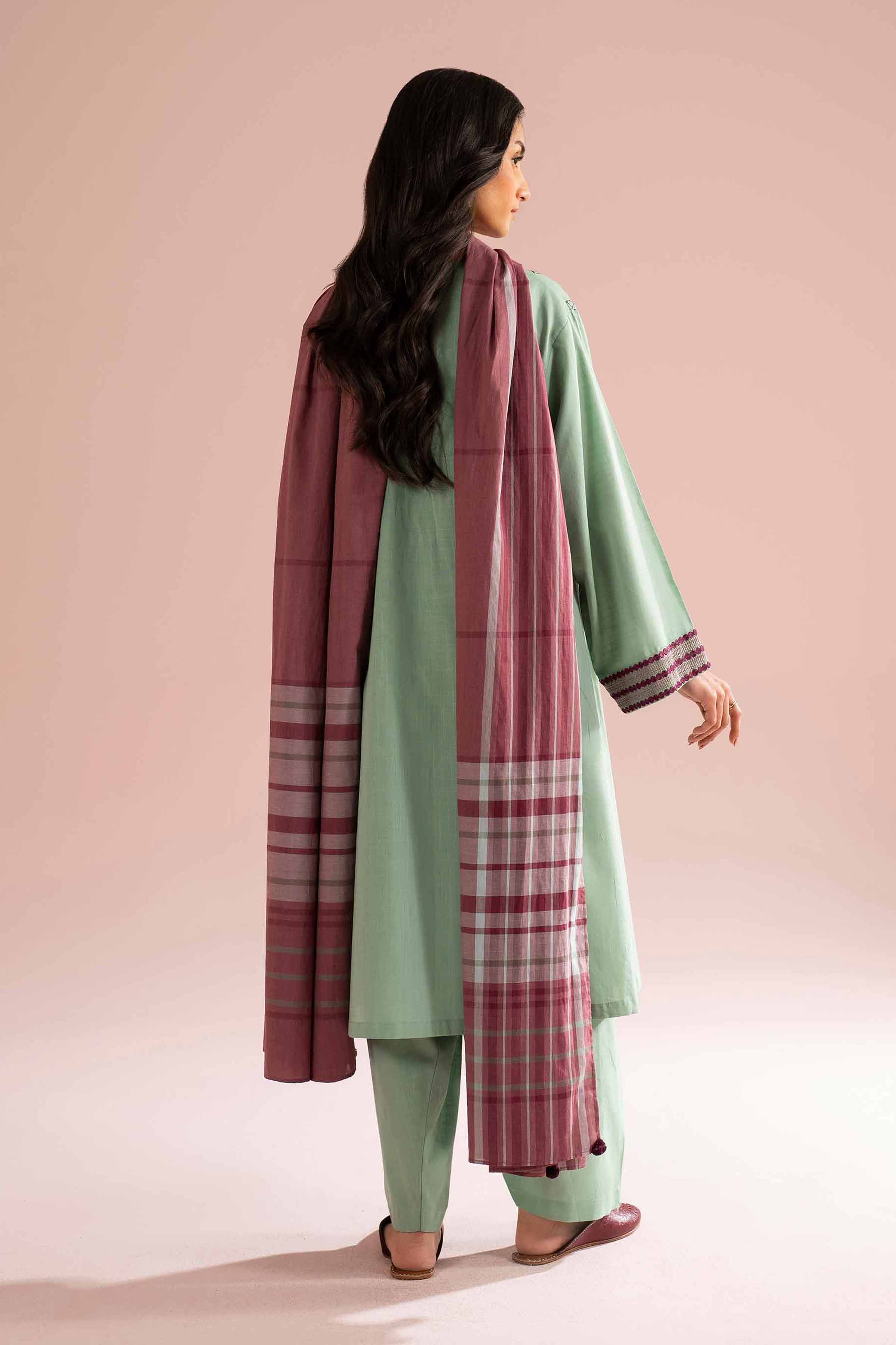 3 Piece - Embroidered Suit - PE26-79