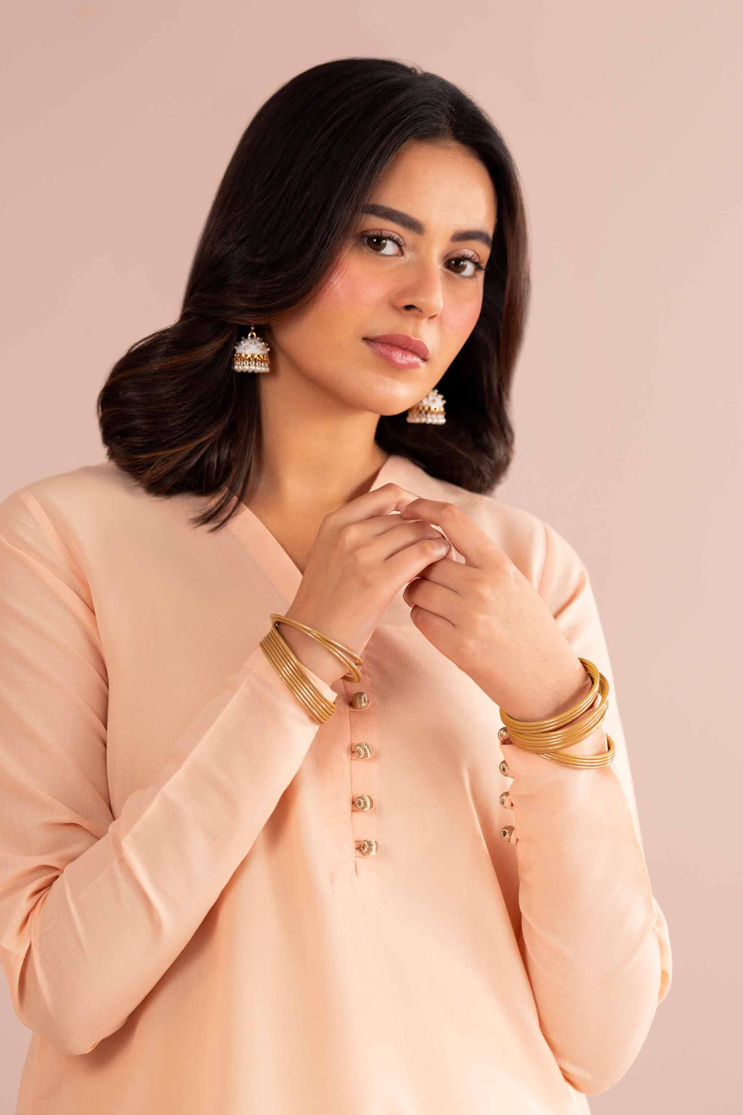 Basic Shirt - PE26-81 for Women - Pret Collection | Nishat | Shop Online