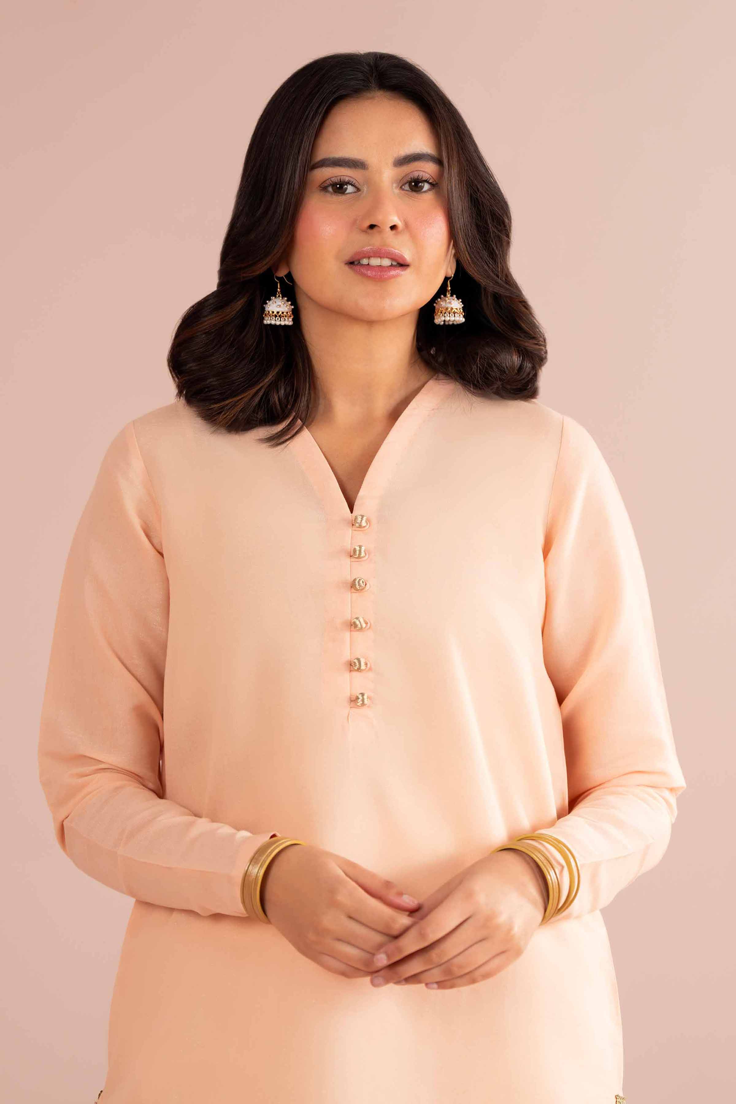 Basic Shirt - PE26-81 for Women - Pret Collection | Nishat | Shop Online