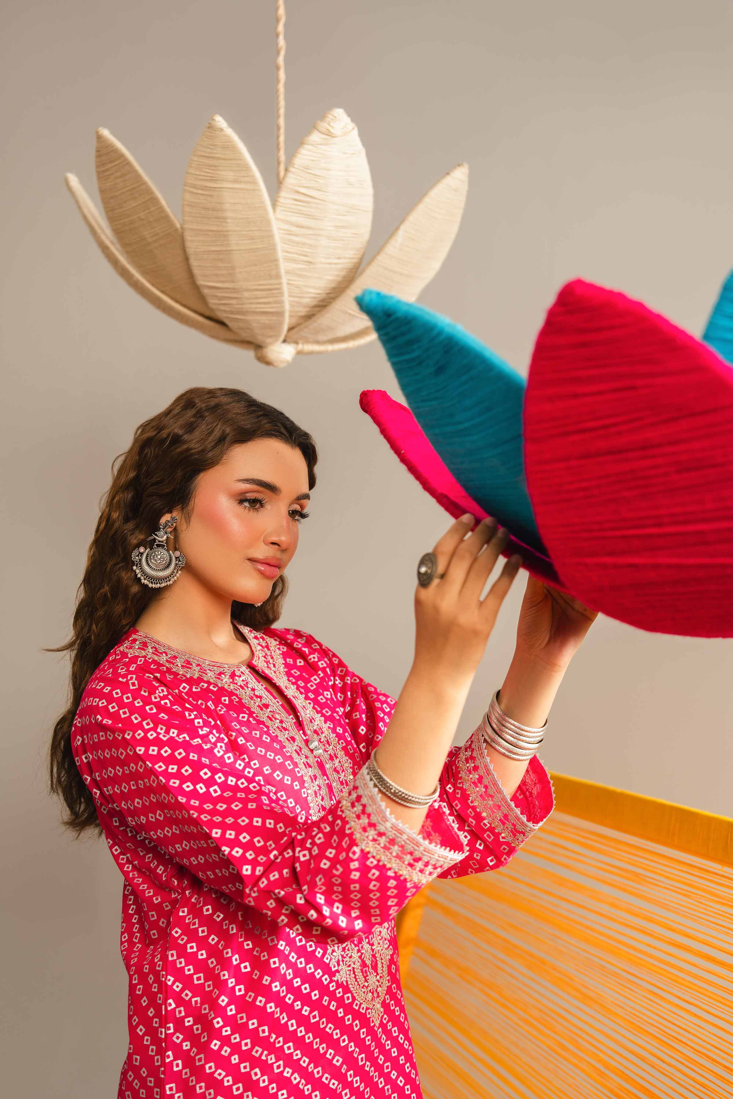 Printed Embroidered Shirt - PE26-89