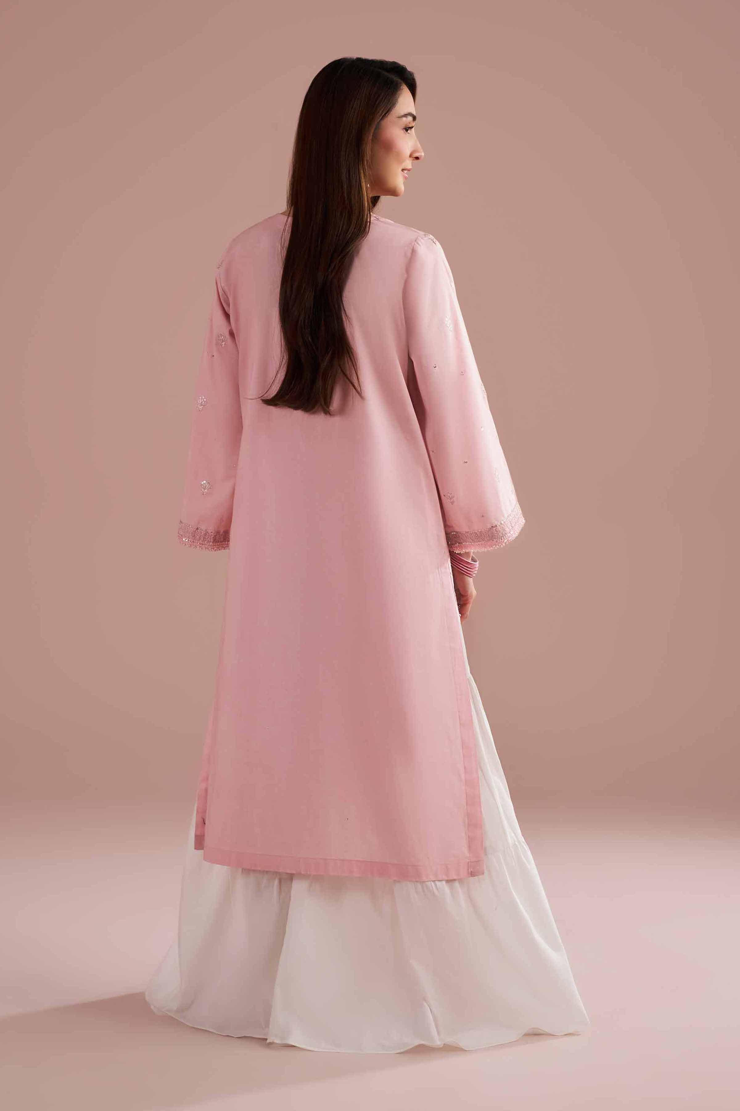 Embroidered Shirt - PE26-92 for Women - Pret Collection | Nishat | Shop Online
