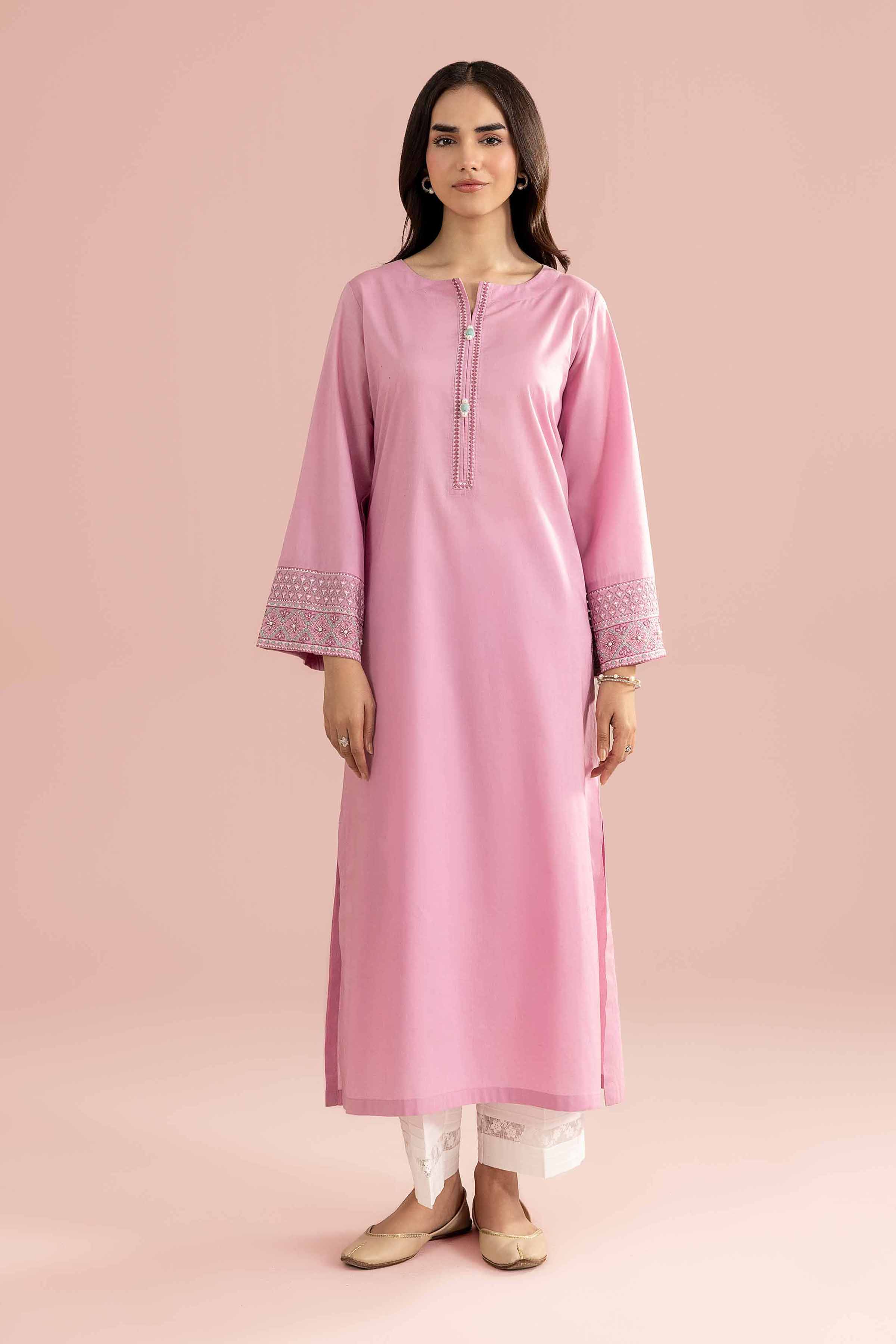 Embroidered Shirt - PE26-99 for Women - Pret Collection | Nishat | Shop Online