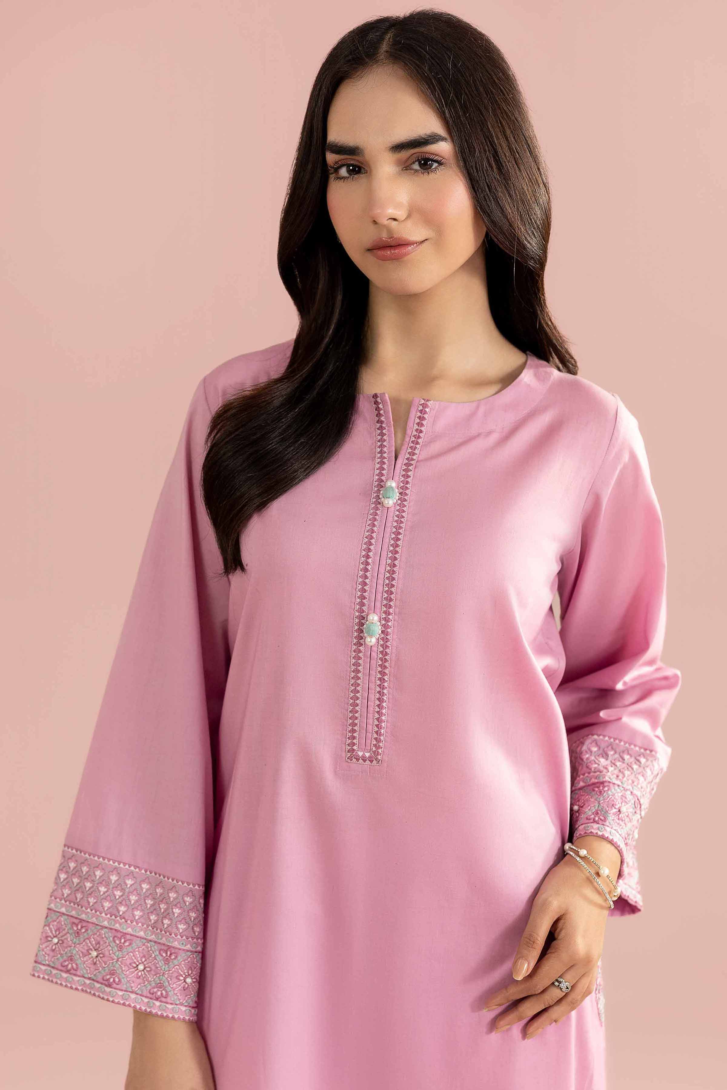 Embroidered Shirt - PE26-99 for Women - Pret Collection | Nishat | Shop Online