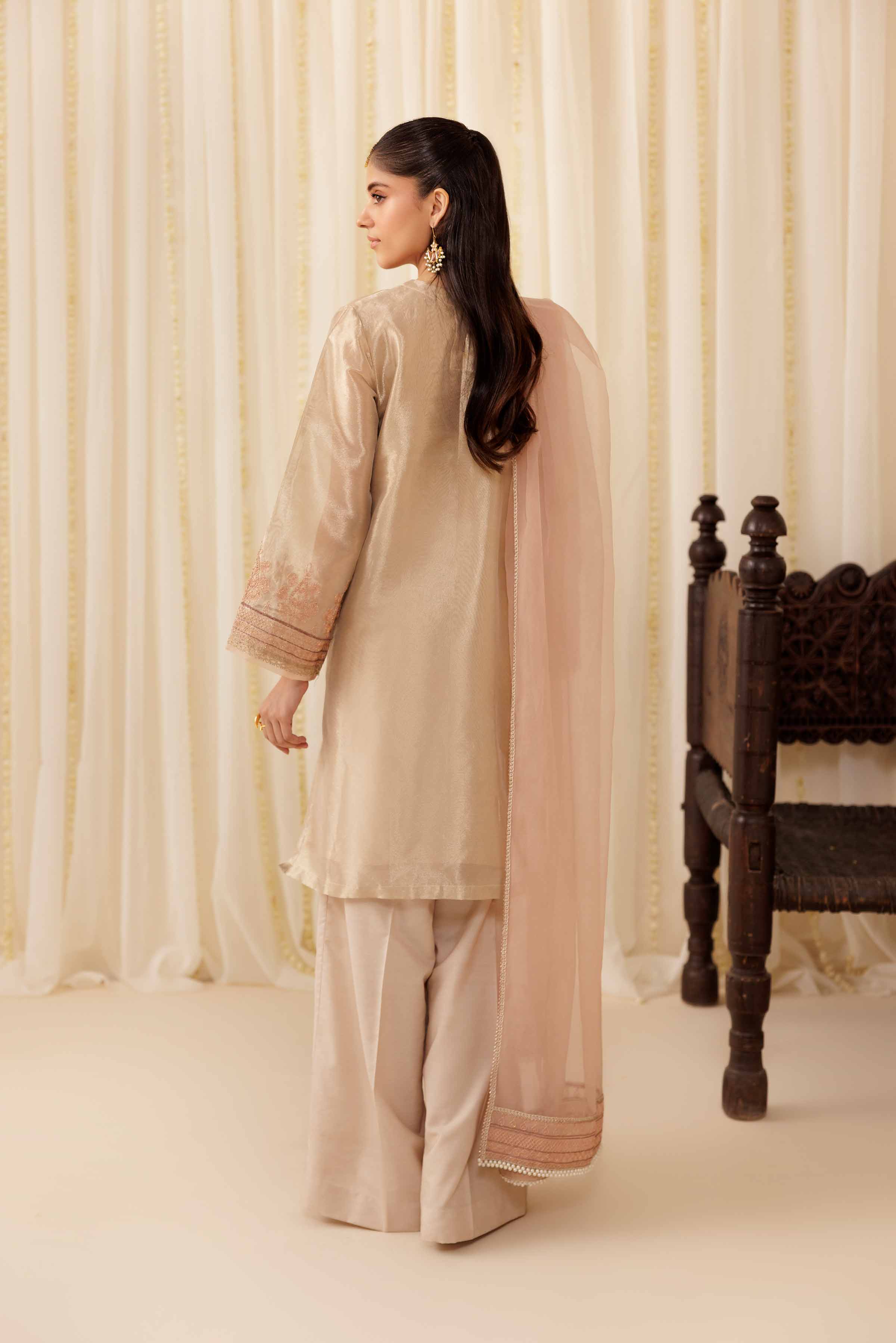 3 Piece - Embroidered Suit - PFE25-55 for Women - Pret Collection | Nishat | Shop Online