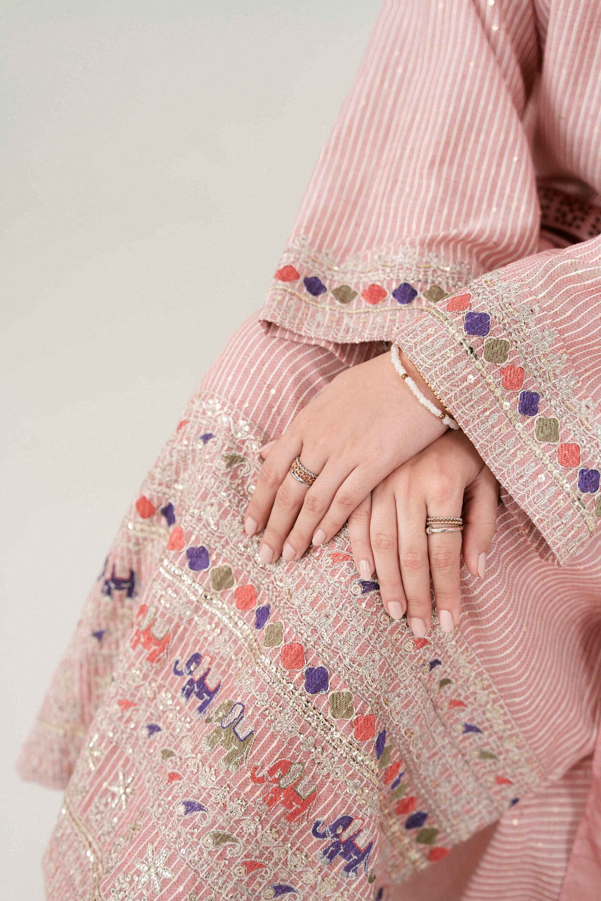 3 Piece - Embroidered Suit - PFE26-49 for Women - Pret Collection | Nishat | Shop Online