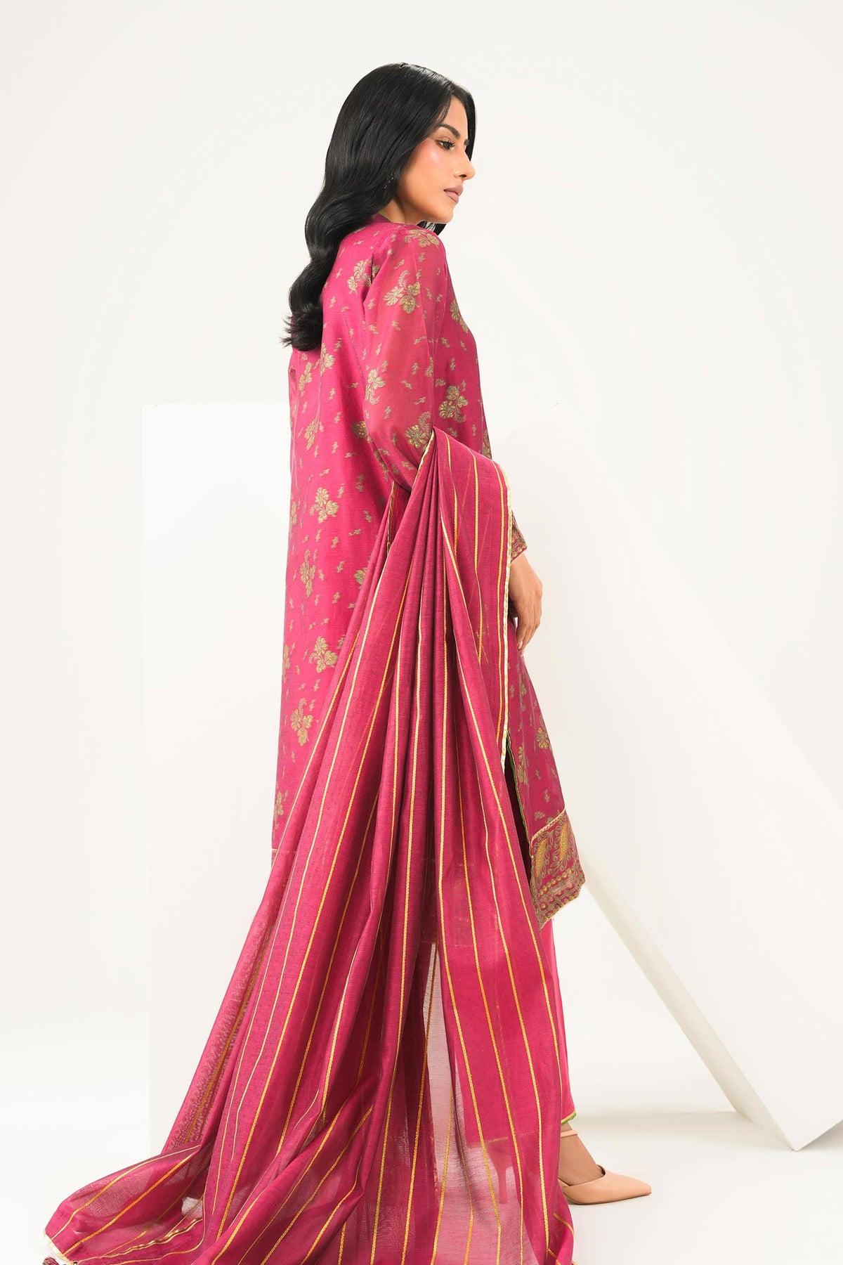 3 Piece - Printed Suit - PFE26-54 for Women - Pret Collection | Nishat | Shop Online