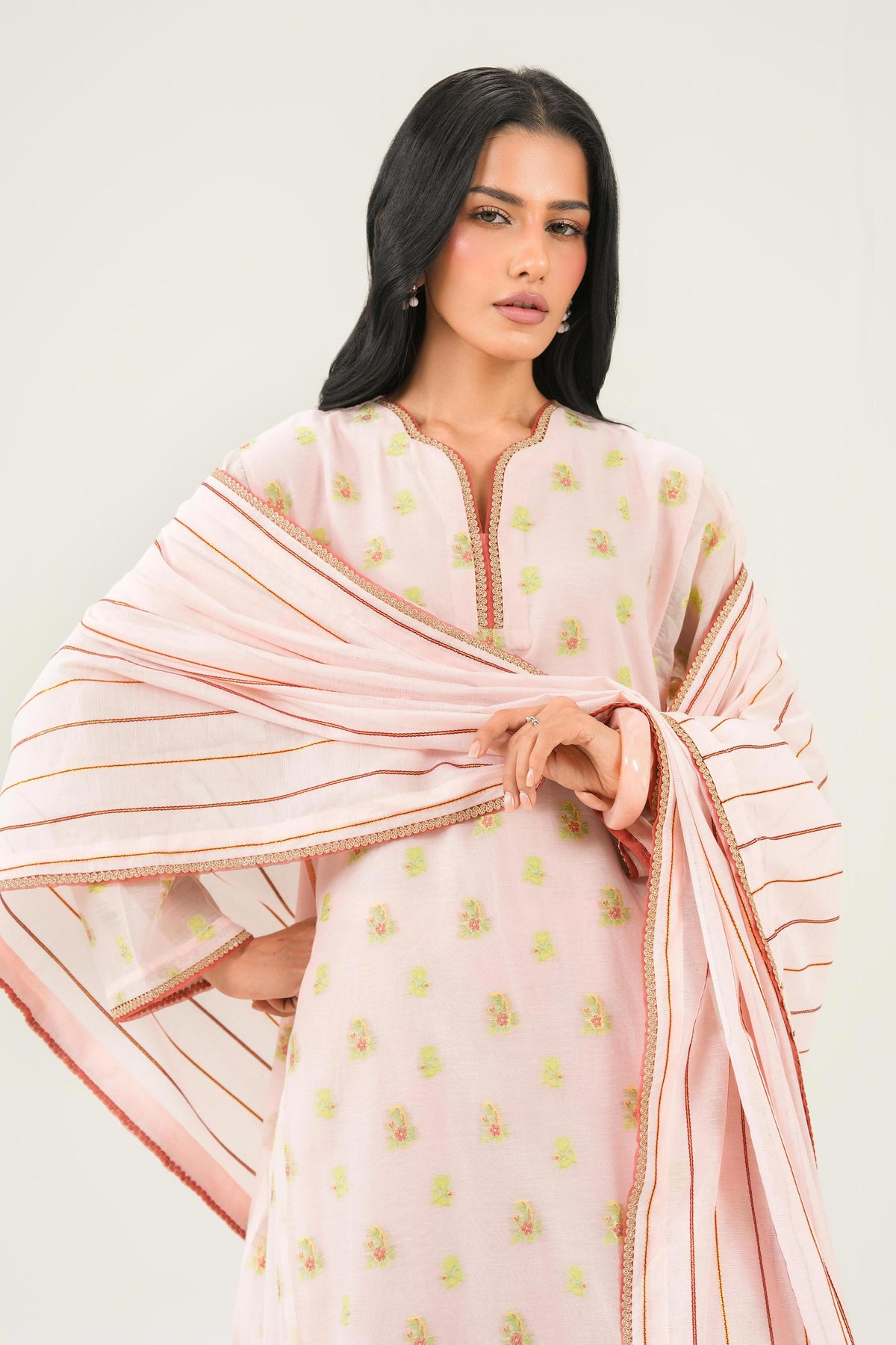 3 Piece - Printed Suit - PFE26-56 for Women - Pret Collection | Nishat | Shop Online