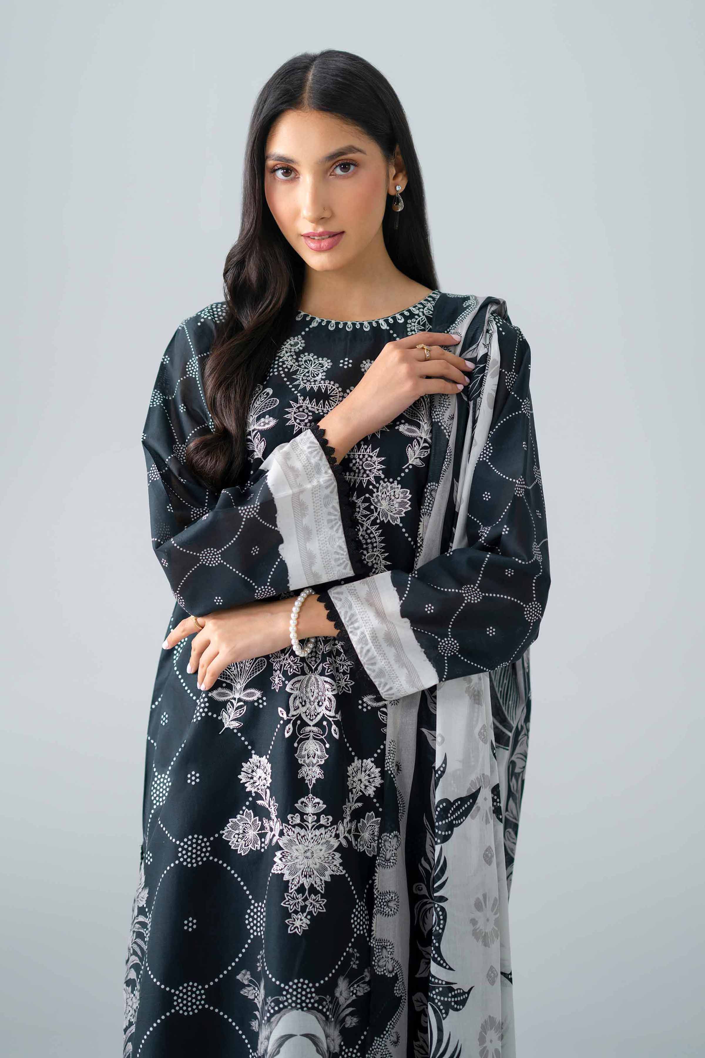 3 Piece - Embroidered Suit - PMS26-05