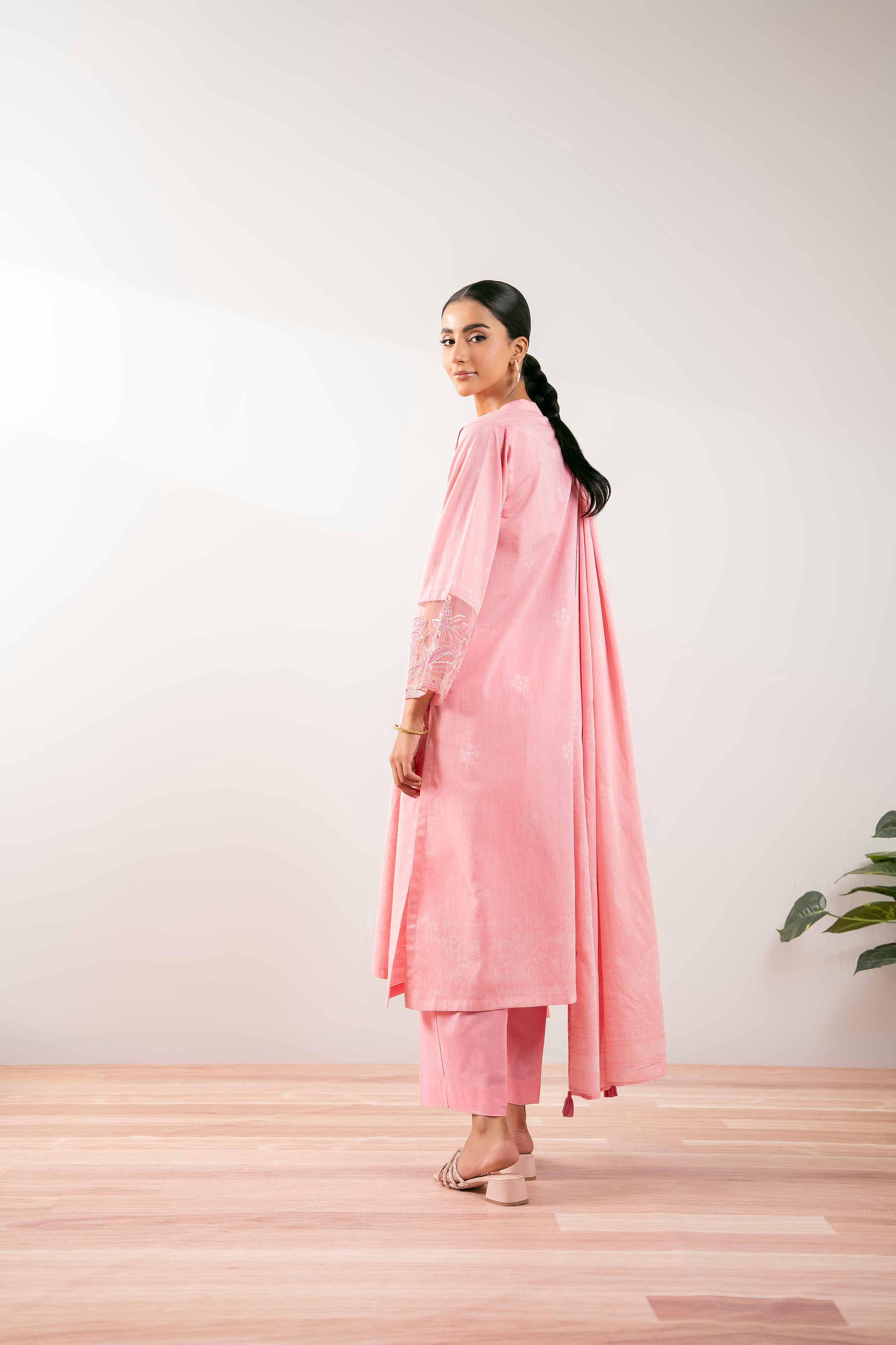 3 Piece - Embroidered Suit - PS25-208 for Women - Pret Collection | Nishat | Shop Online