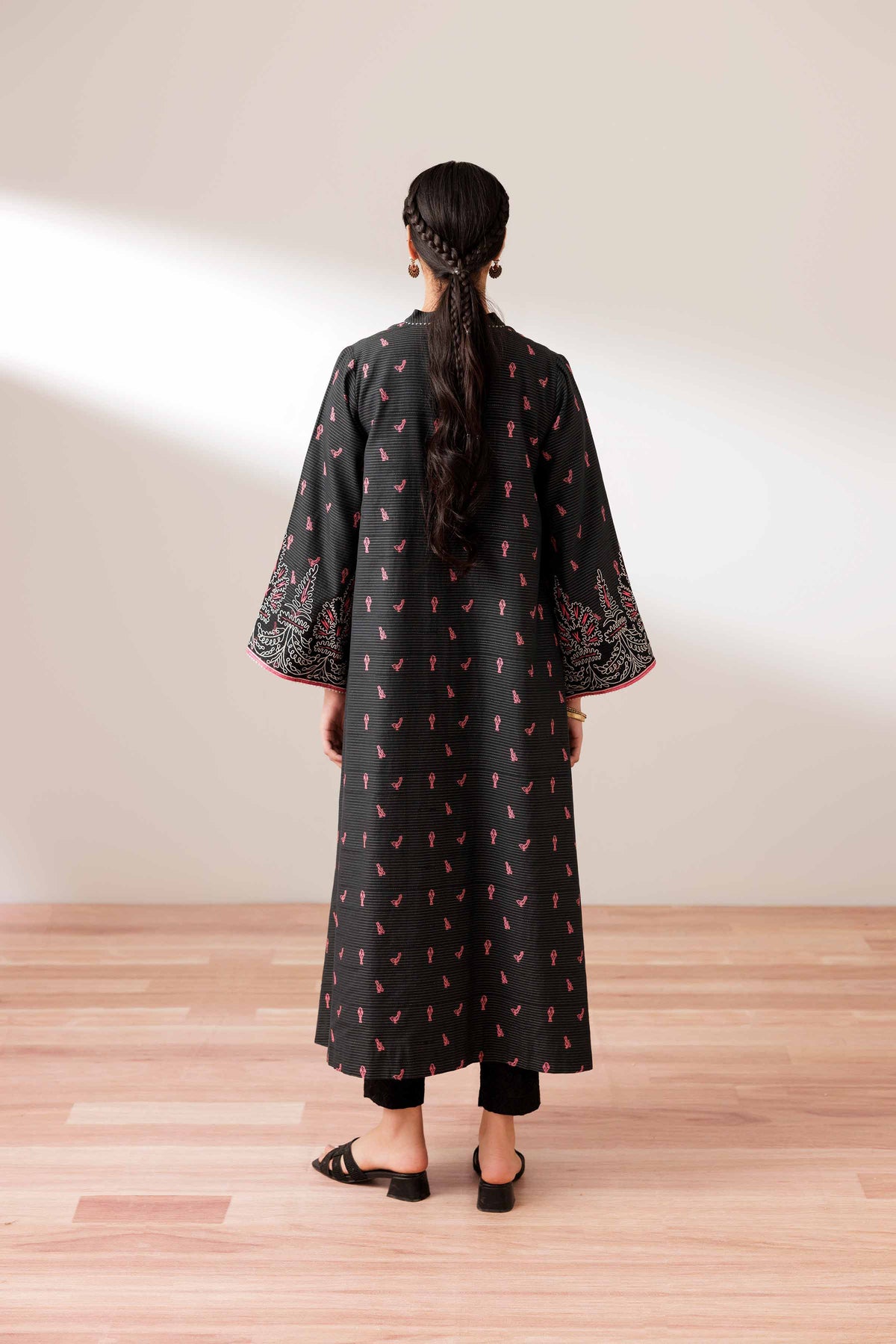 Printed Embroidered Jacket - PS25-73 for Women - Pret Collection | Nishat | Shop Online
