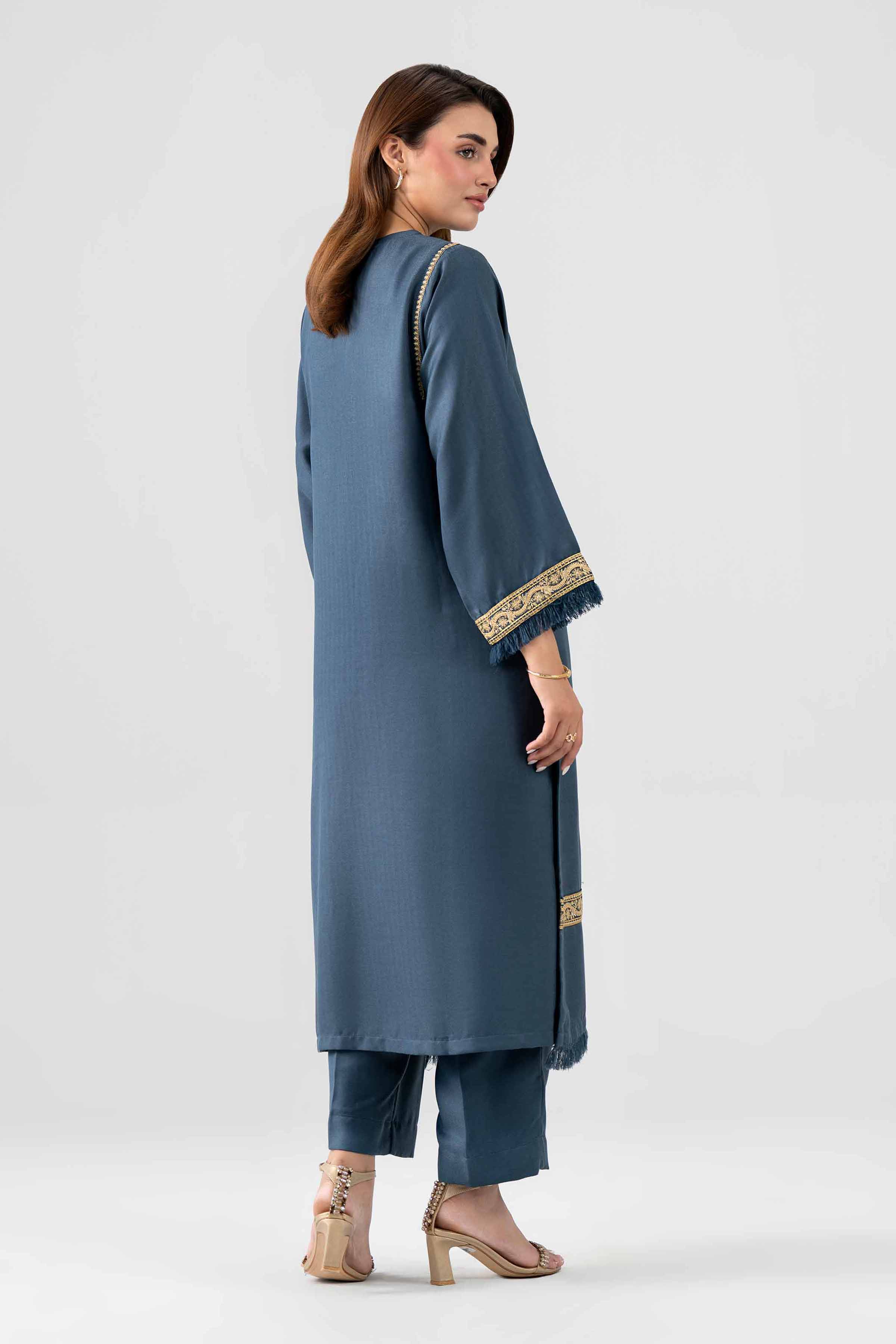 2 Piece - Embroidered Suit - PS26-160