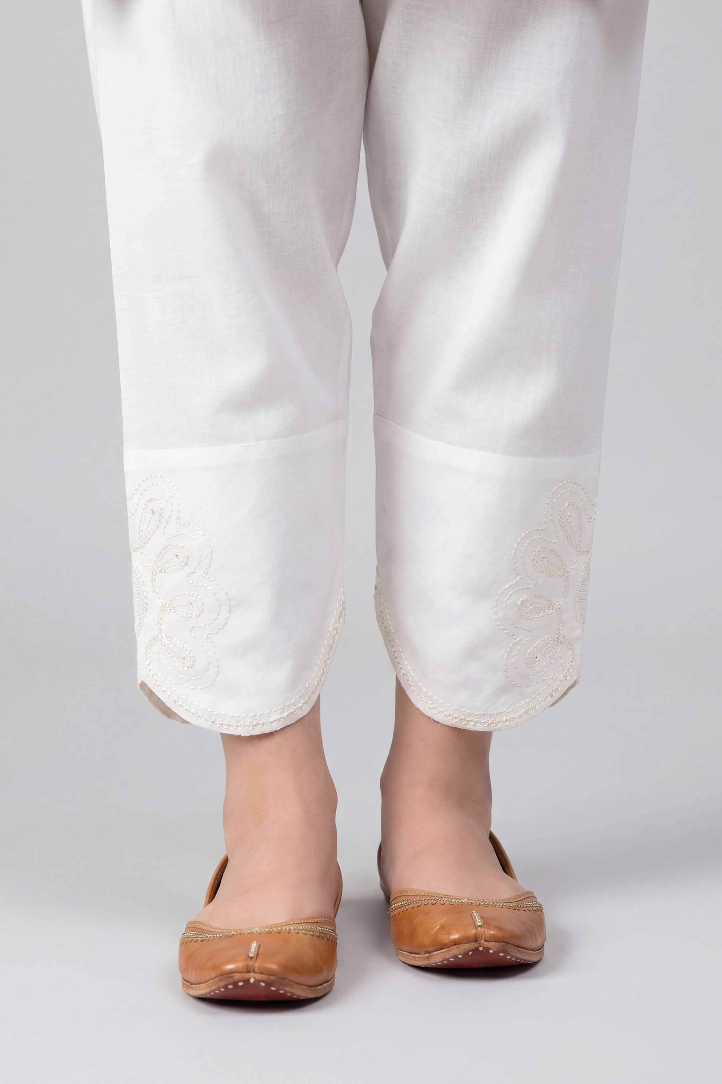 Embroidered Trousers - PS26-181