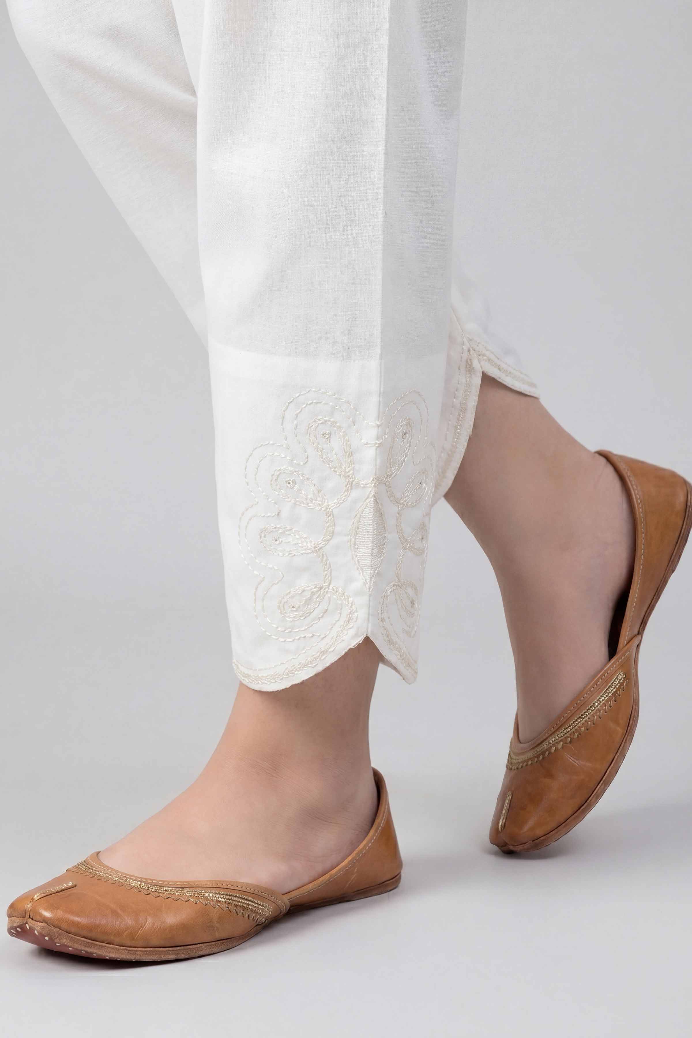 Embroidered Trousers - PS26-181