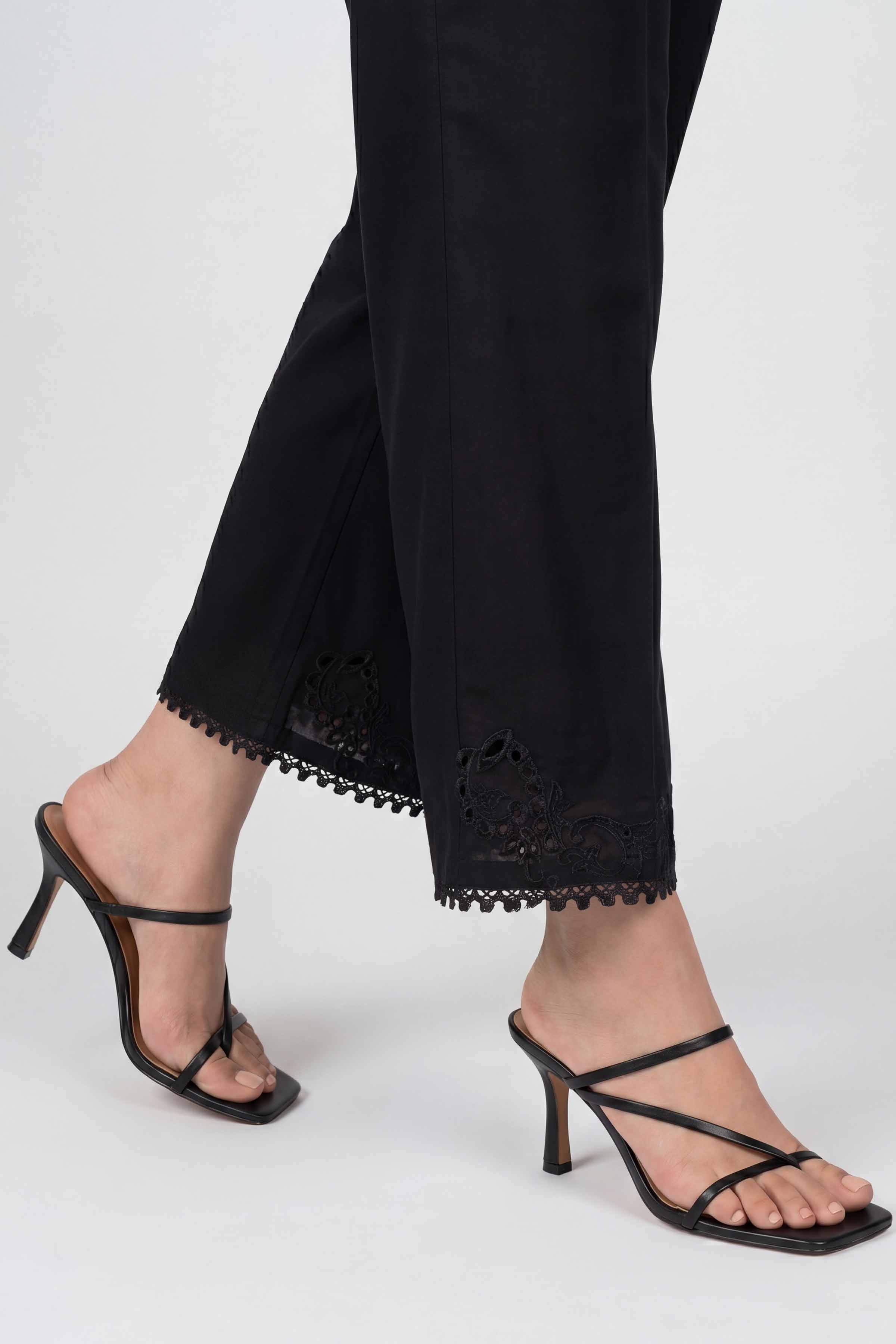 Embroidered Trousers - PS26-186