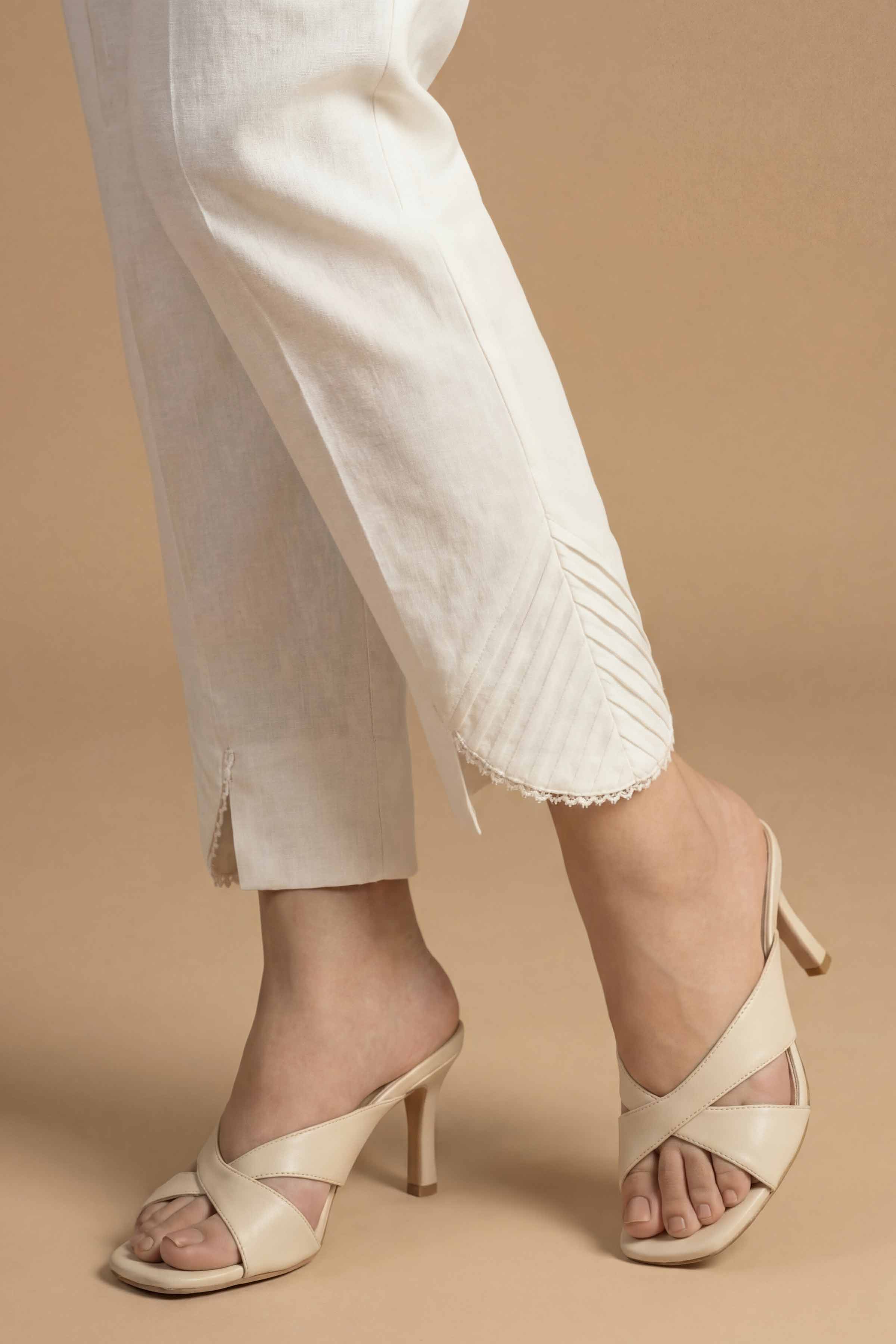 Basic Trousers - PS26-192 for Women - Pret Collection | Nishat | Shop Online