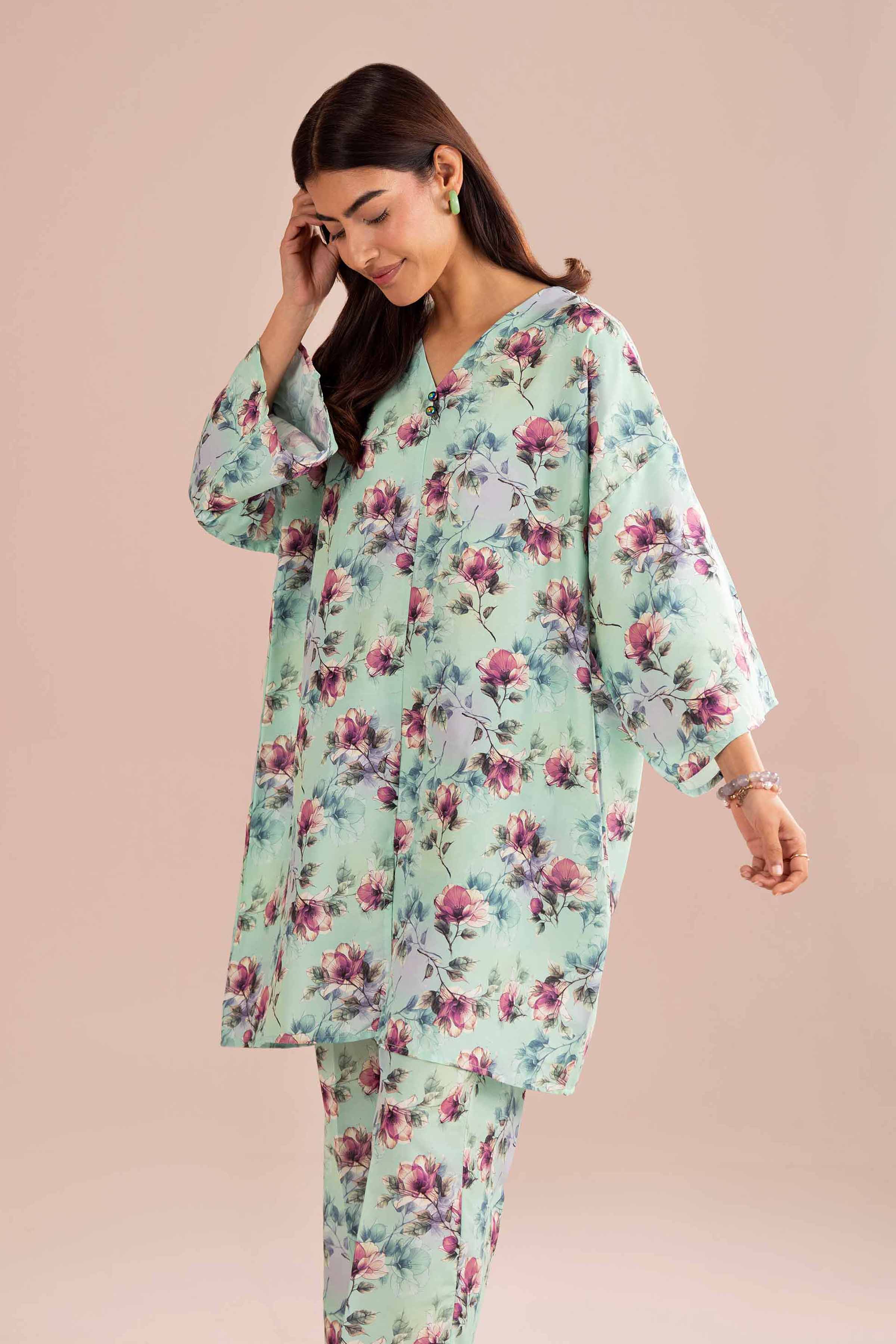 2 Piece - Printed Suit - PS26-67 for Women - Pret Collection | Nishat | Shop Online