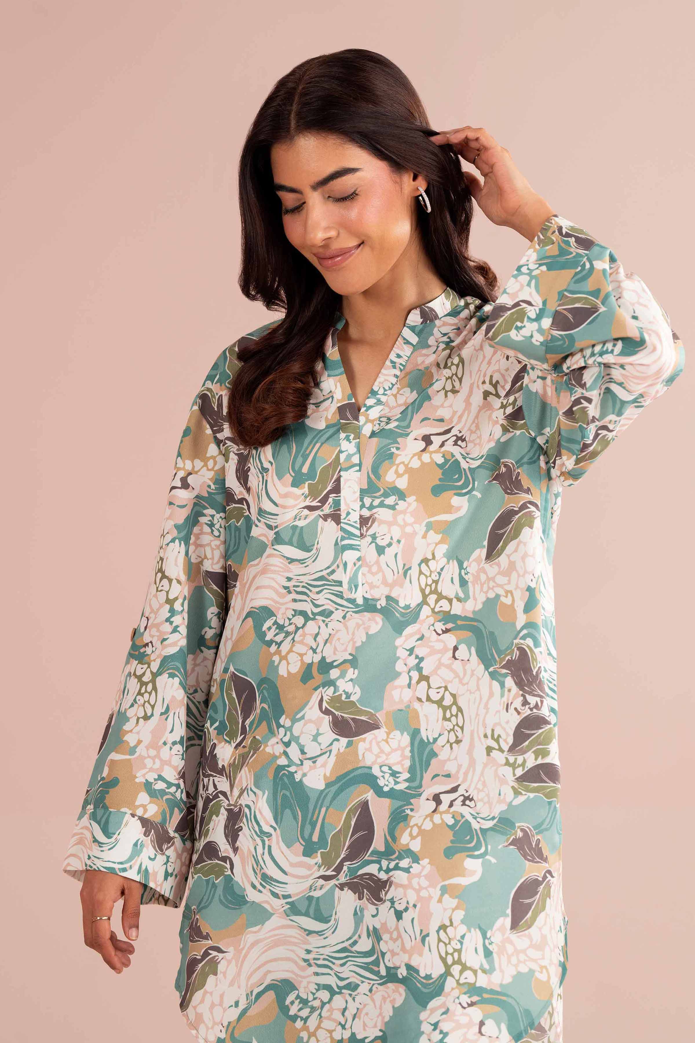 2 Piece - Printed Suit - PS26-71 for Women - Pret Collection | Nishat | Shop Online