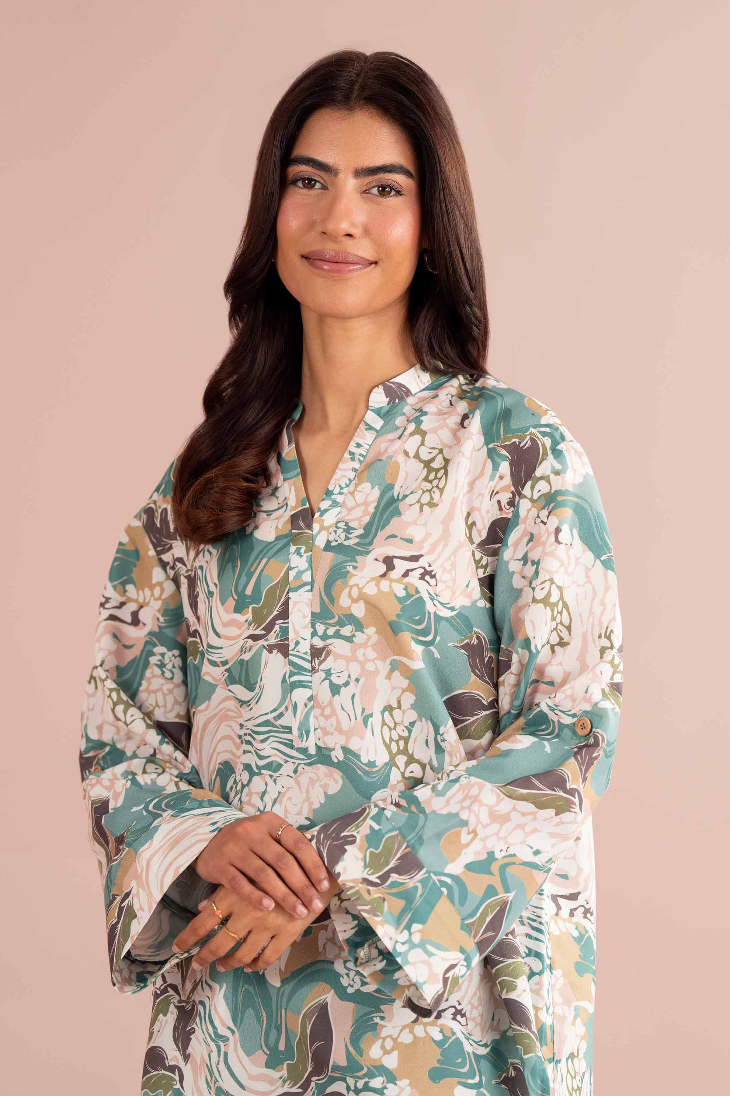 2 Piece - Printed Suit - PS26-71 for Women - Pret Collection | Nishat | Shop Online