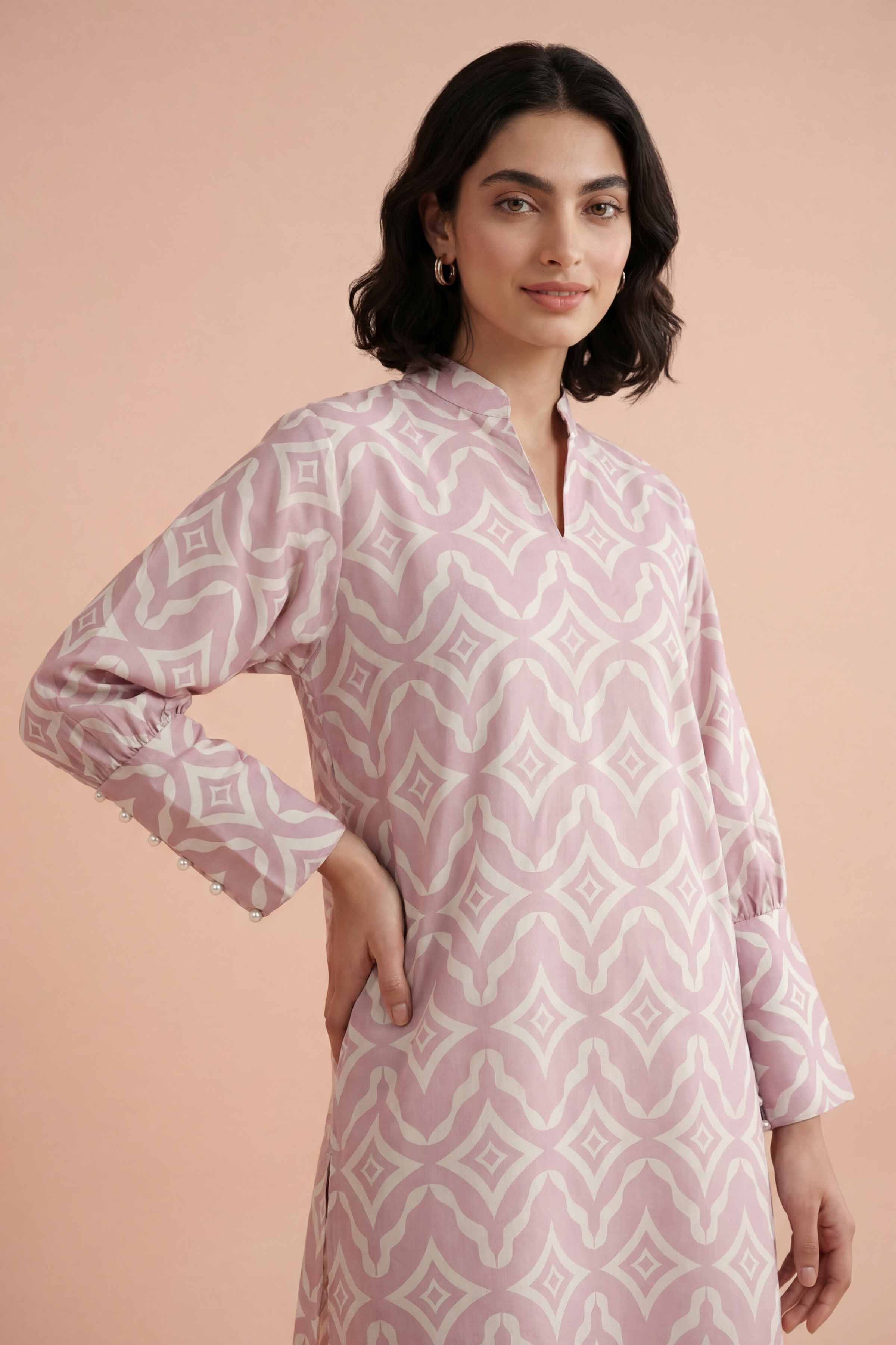 2 Piece - Printed Suit - PS26-85