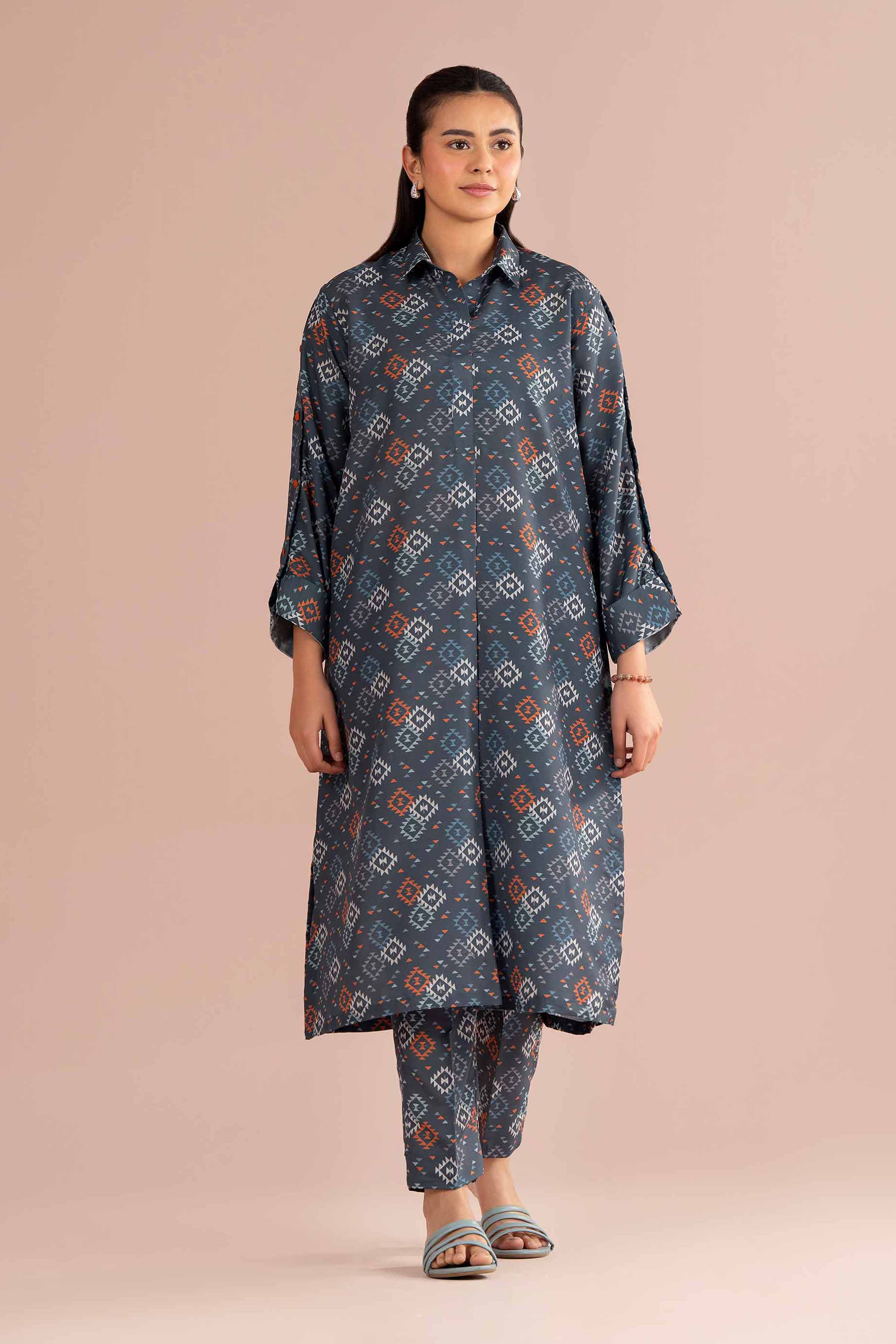 2 Piece - Printed Suit - PS26-87 for Women - Pret Collection | Nishat | Shop Online
