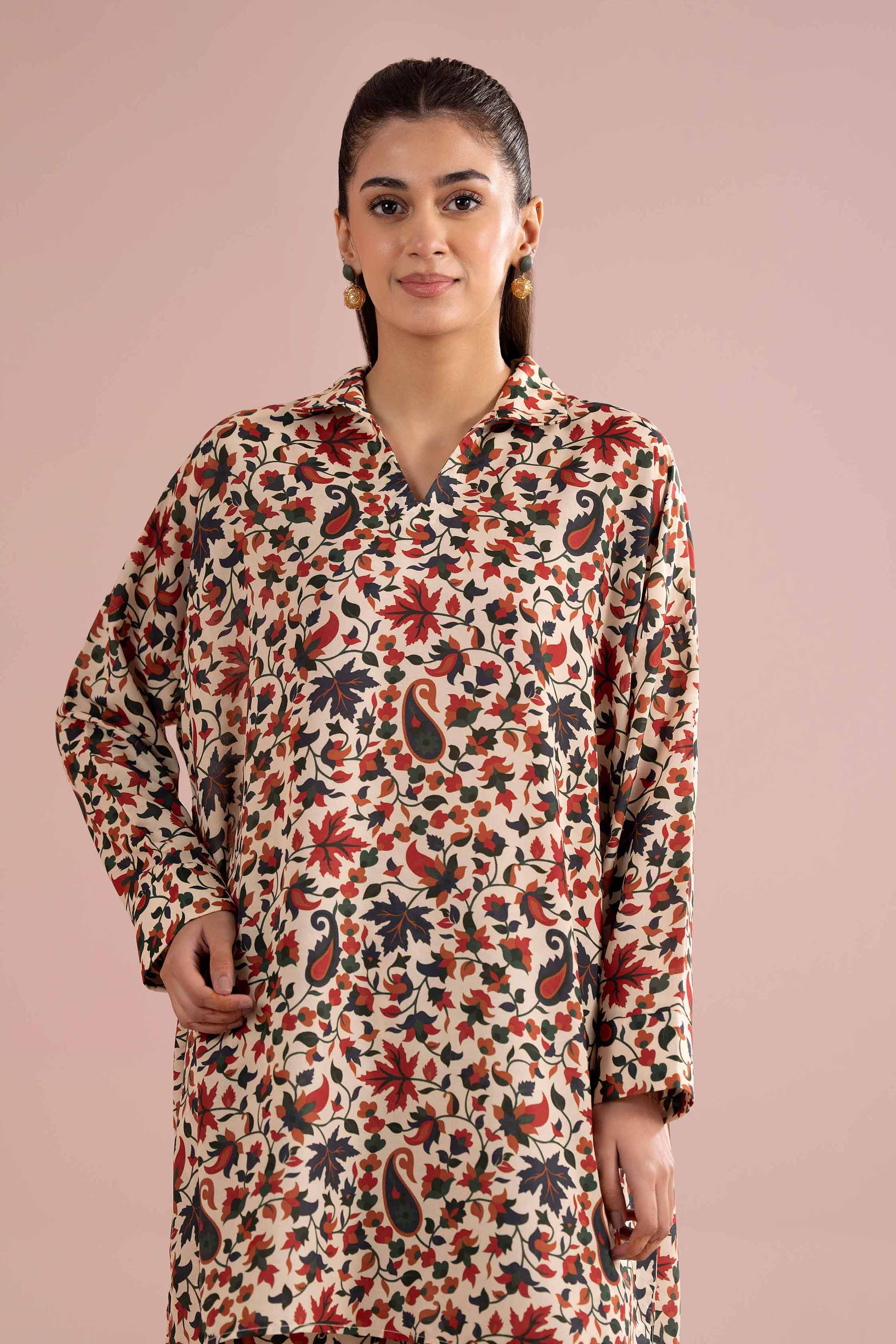 2 Piece - Printed Suit - PS26-91 for Women - Pret Collection | Nishat | Shop Online