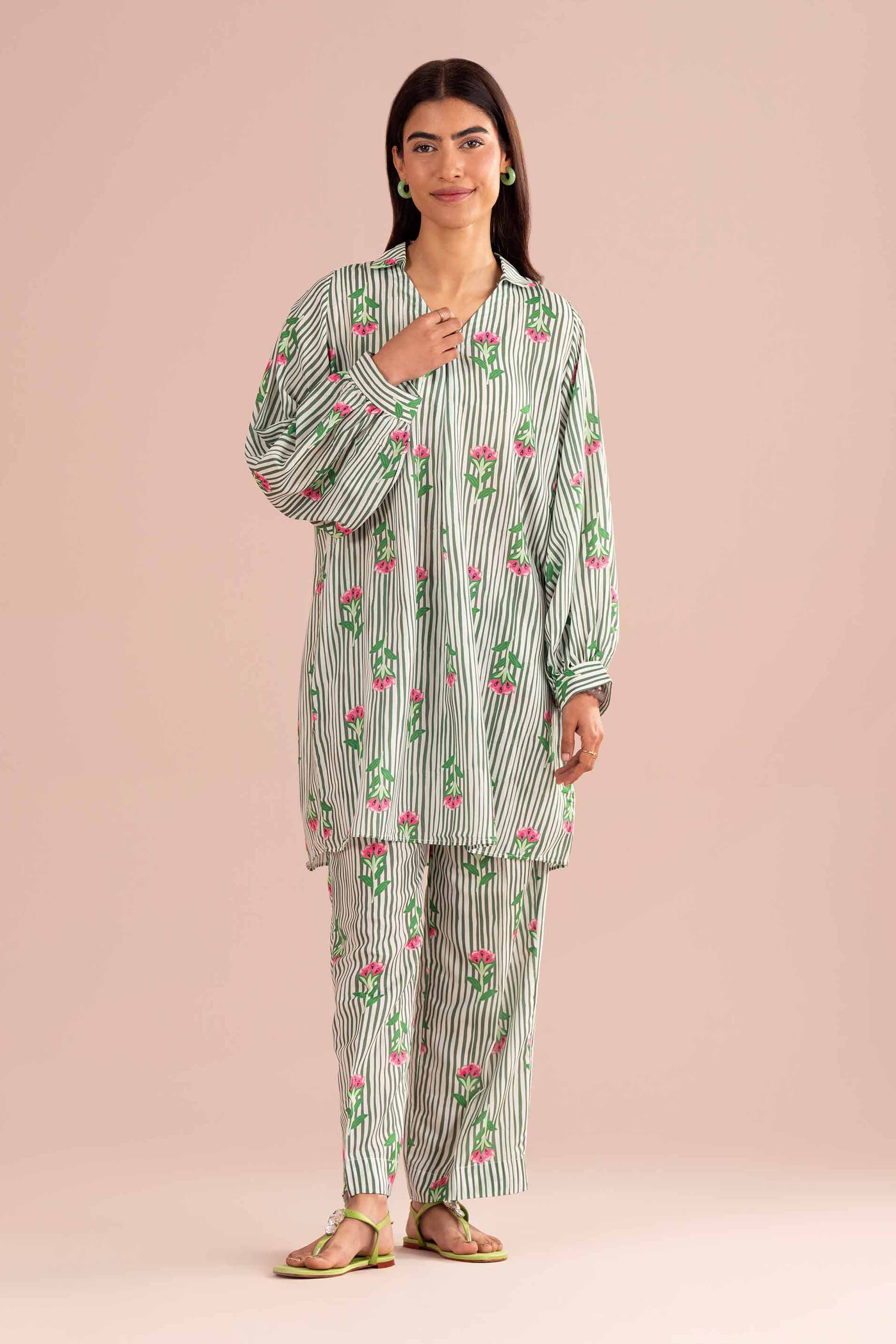 2 Piece - Printed Suit - PS26-96 for Women - Pret Collection | Nishat | Shop Online