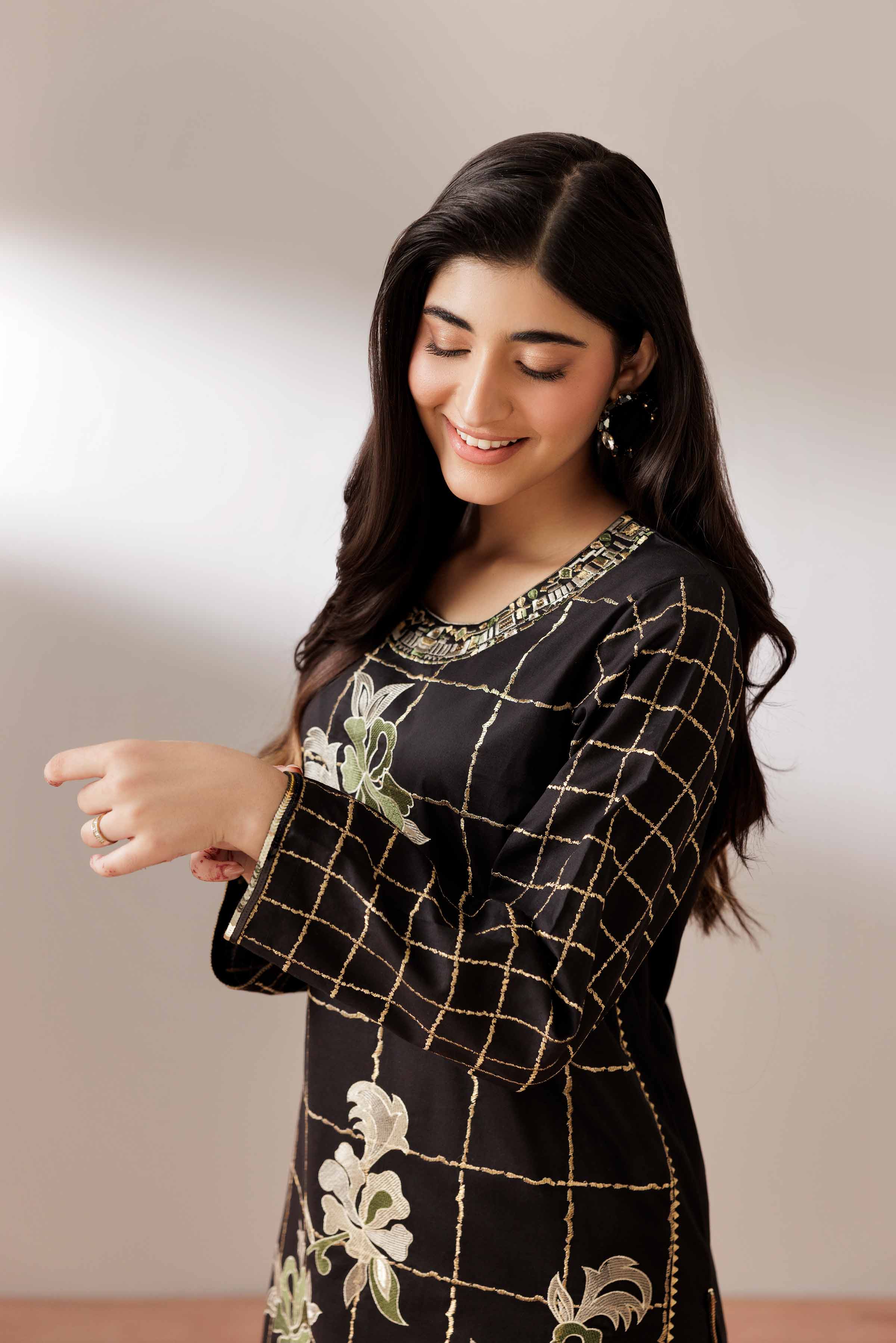 2 Piece - Embroidered Suit - PUS25-73 for Women - Pret Collection | Nishat | Shop Online