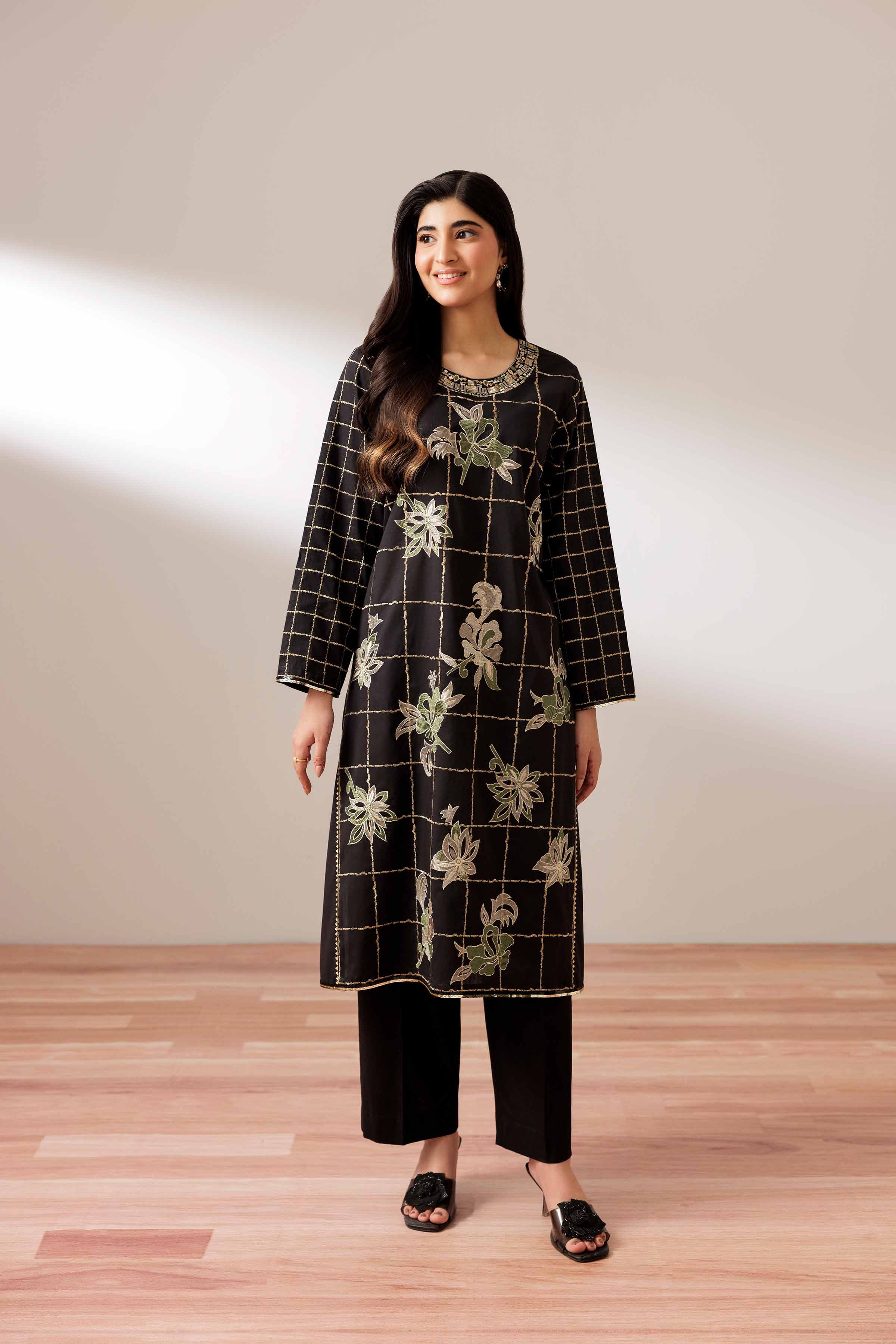 2 Piece - Embroidered Suit - PUS25-73 for Women - Pret Collection | Nishat | Shop Online