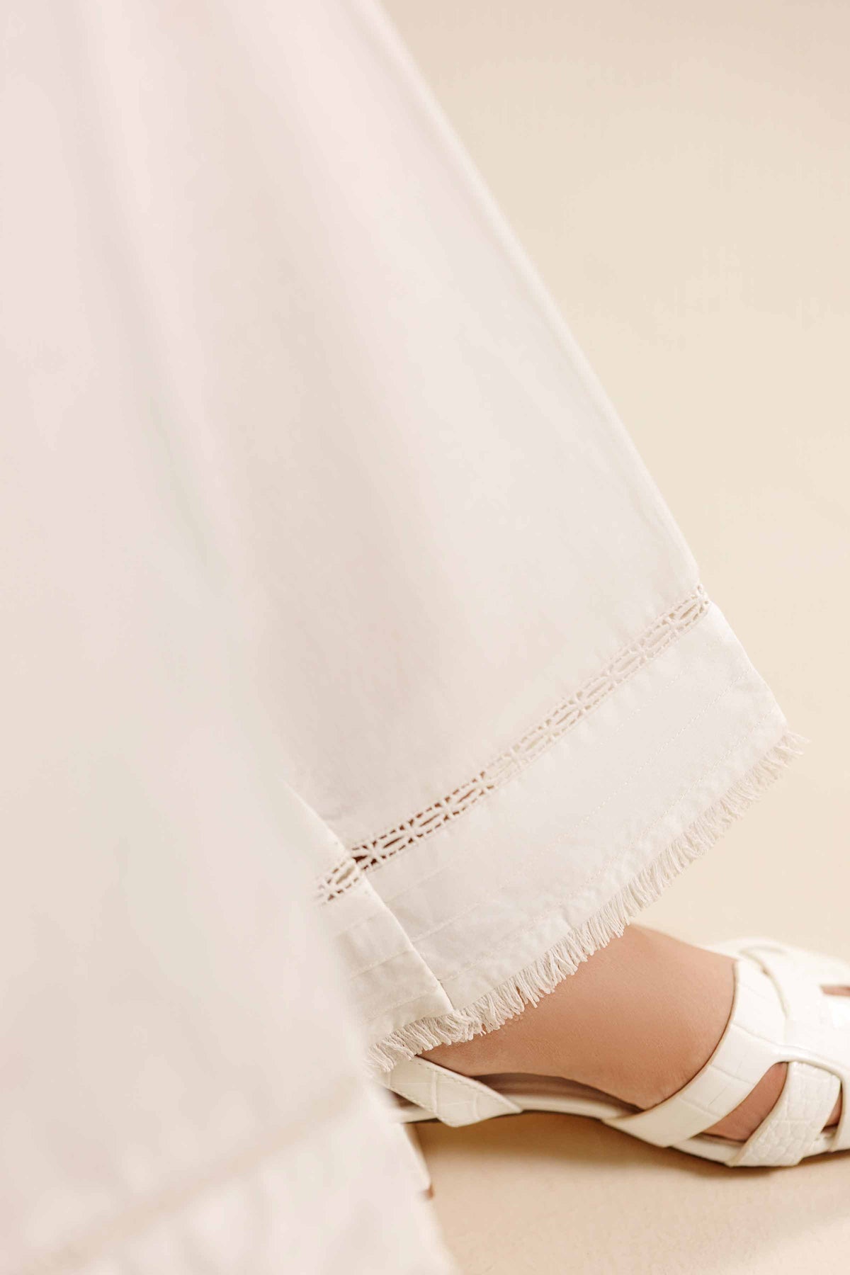 Basic Trousers - PW25-119 for Women - Pret Collection | Nishat | Shop Online