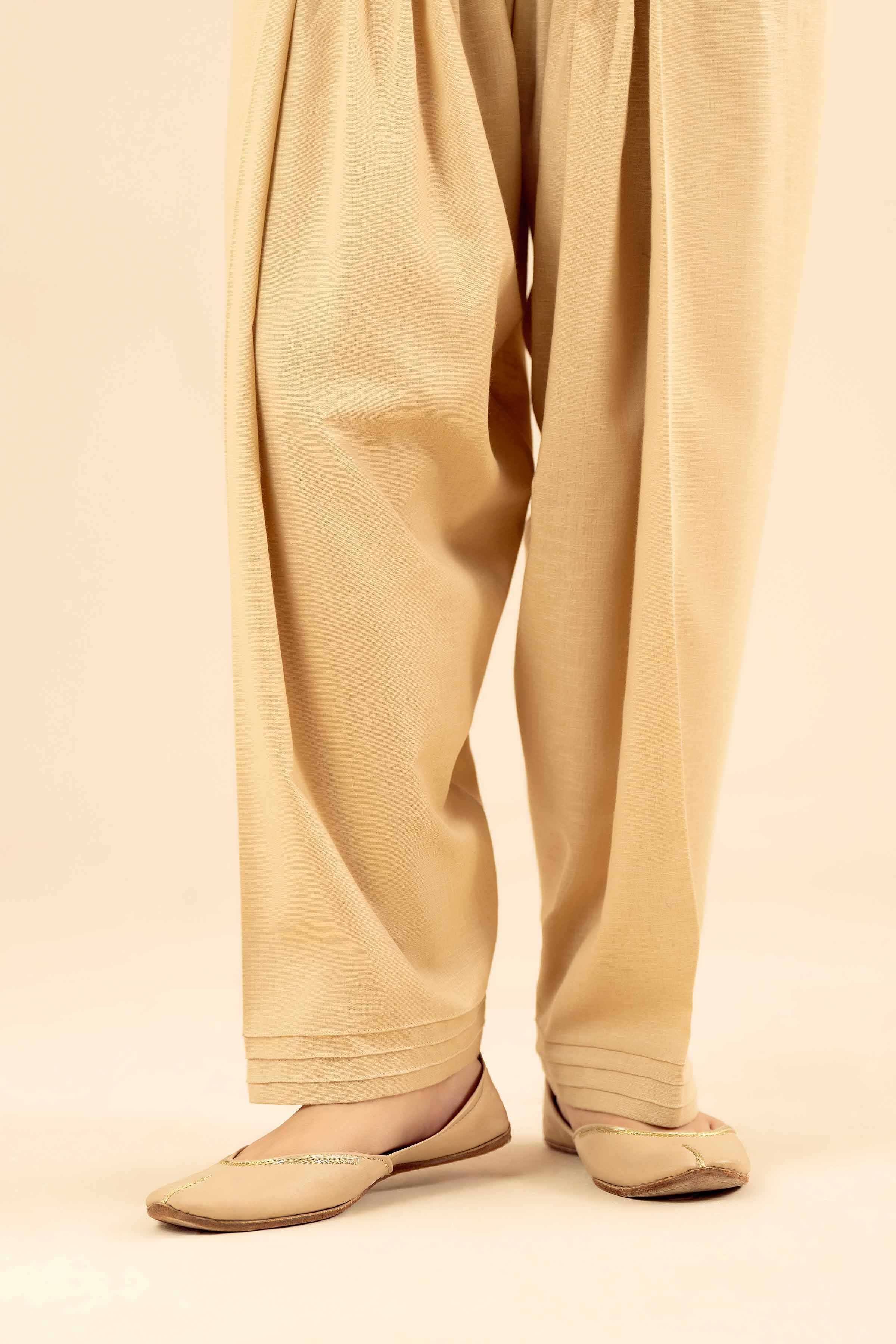Basic Shalwar - PW25-122 for Women - Pret Collection | Nishat | Shop Online
