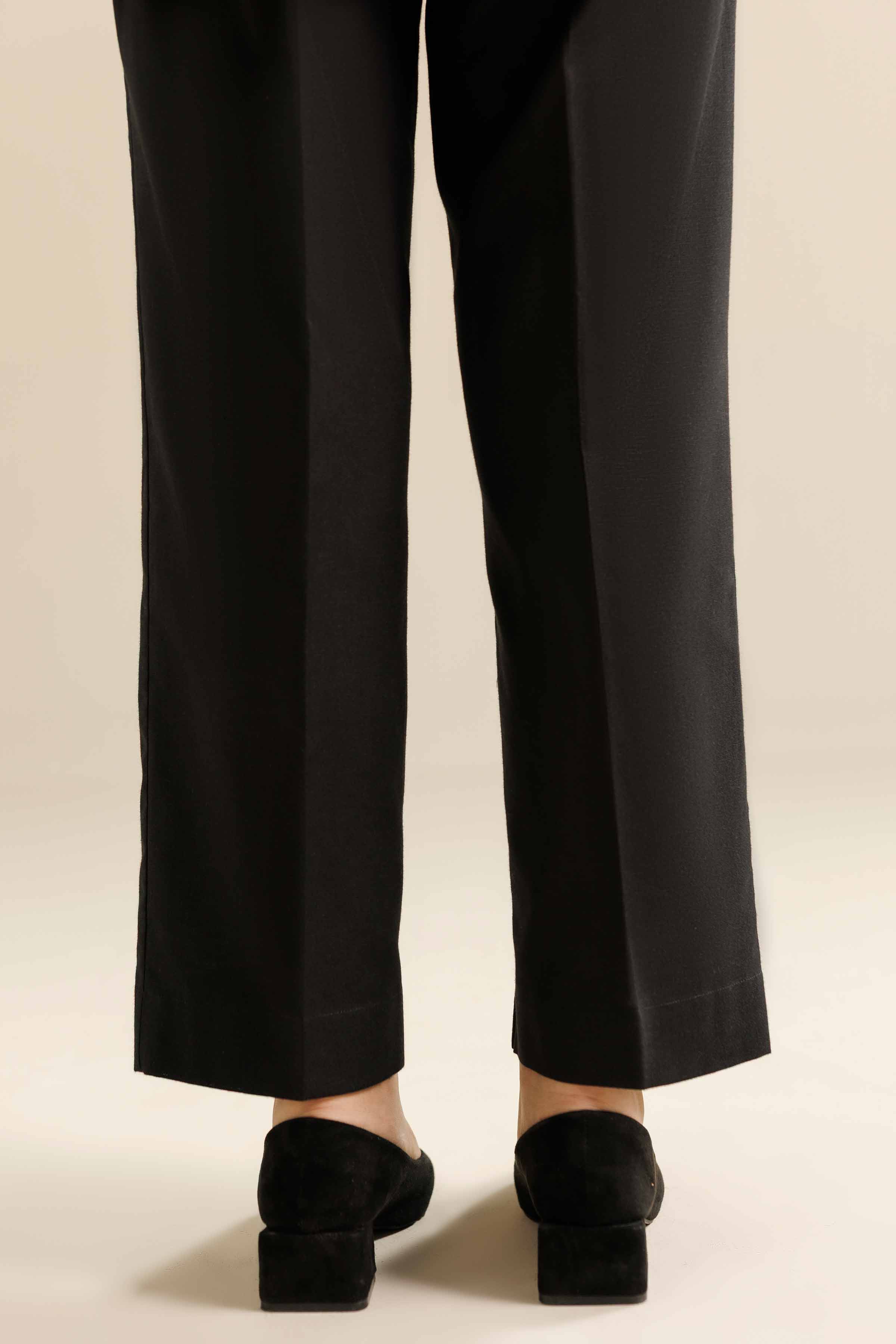 Basic Trousers - PW25-123 for Women - Pret Collection | Nishat | Shop Online