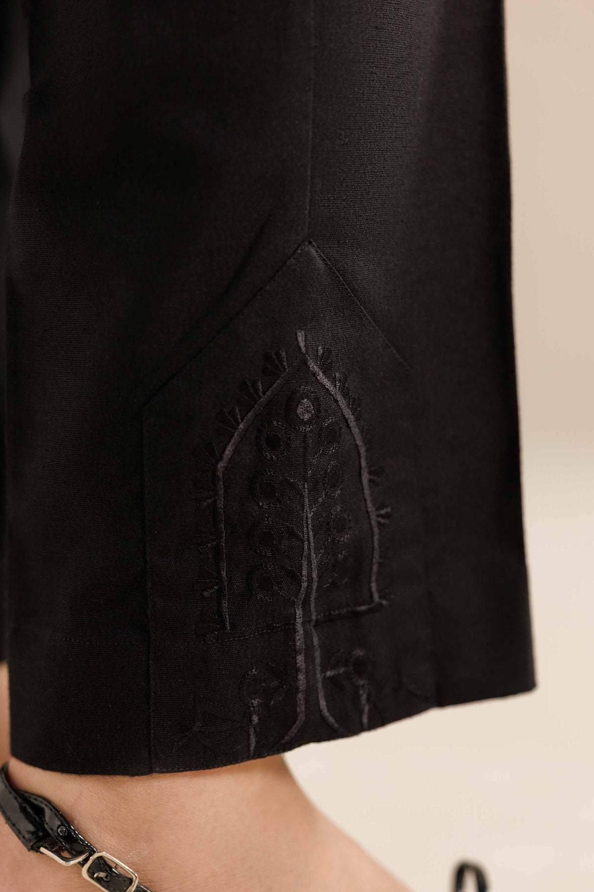 Embroidered Trousers - PW25-126 for Women - Pret Collection | Nishat | Shop Online