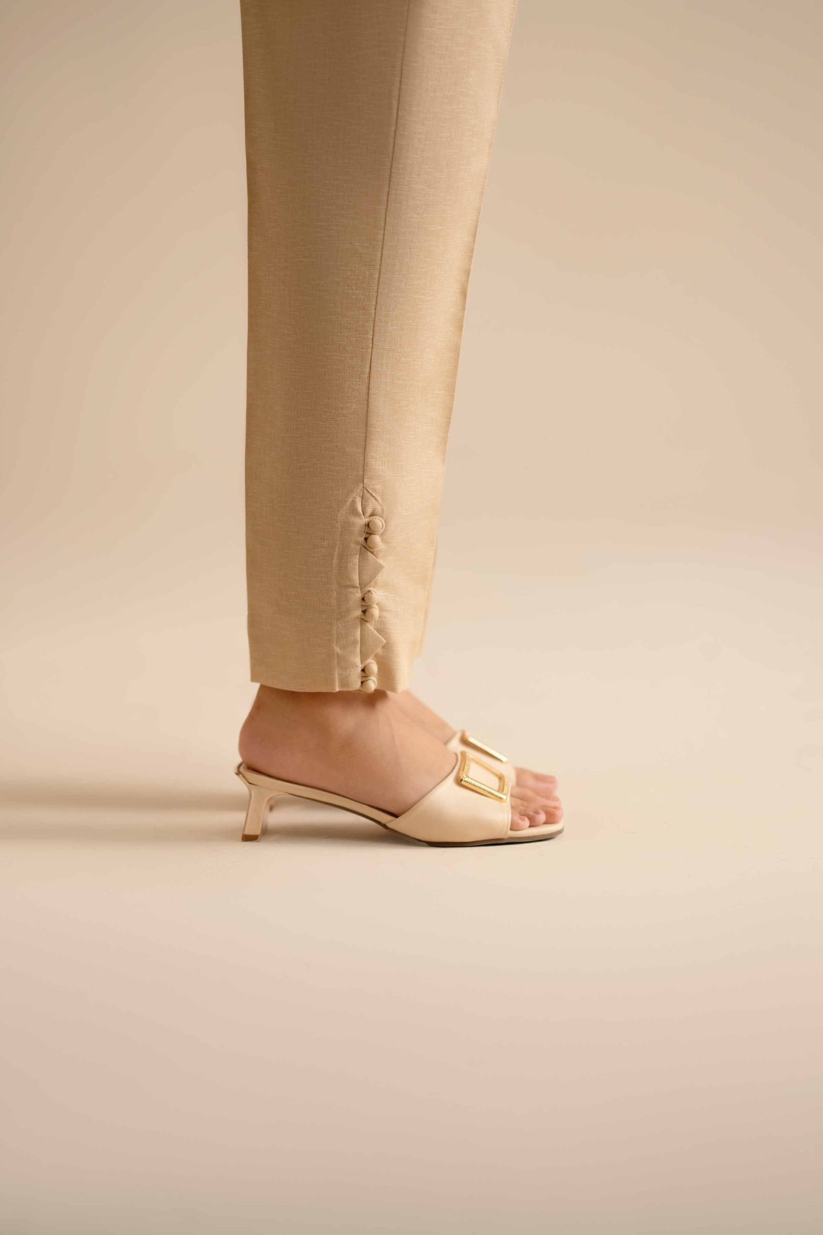 Basic Trousers - PW25-129 for Women - Pret Collection | Nishat | Shop Online