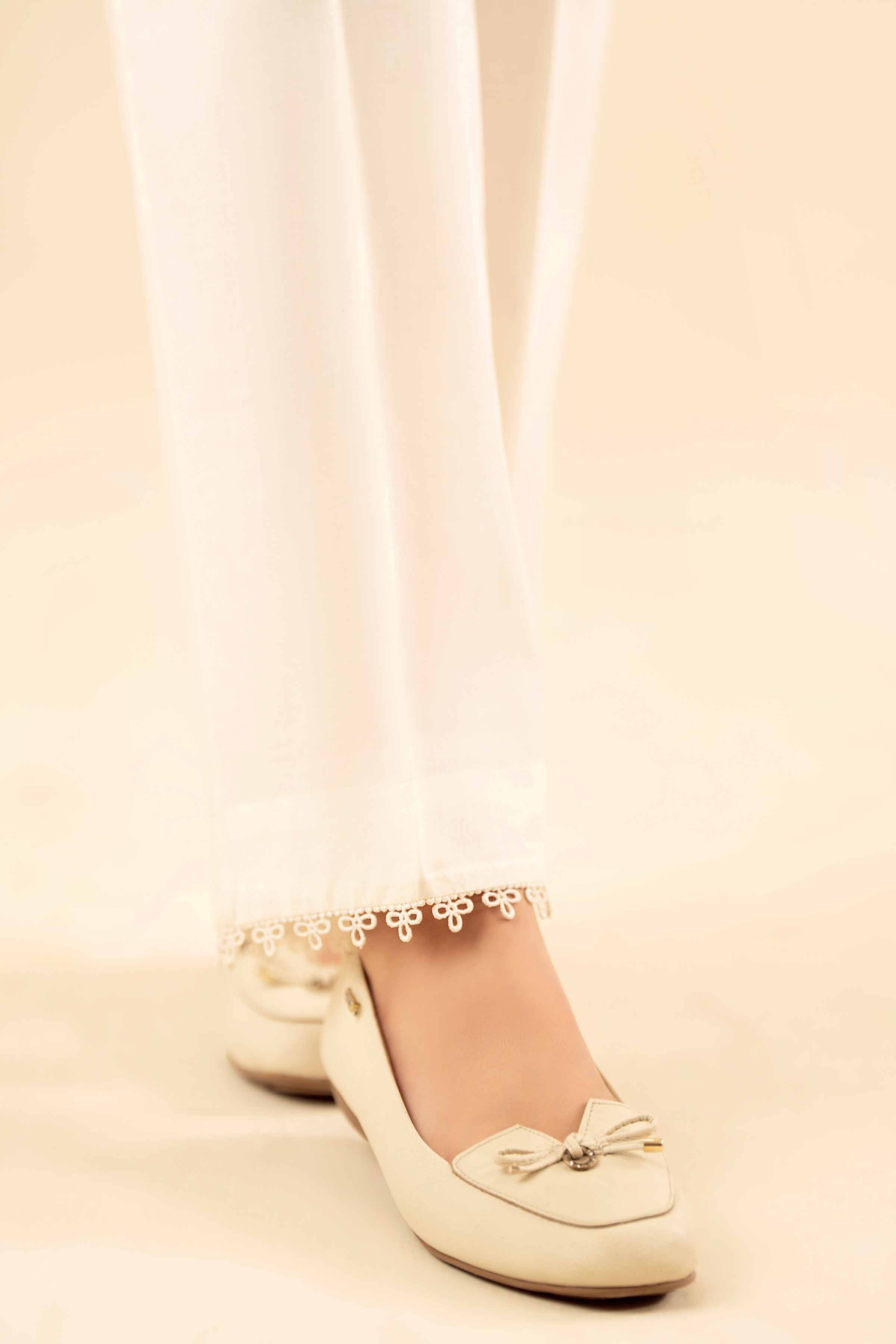 Basic Trousers - PW25-135 for Women - Pret Collection | Nishat | Shop Online