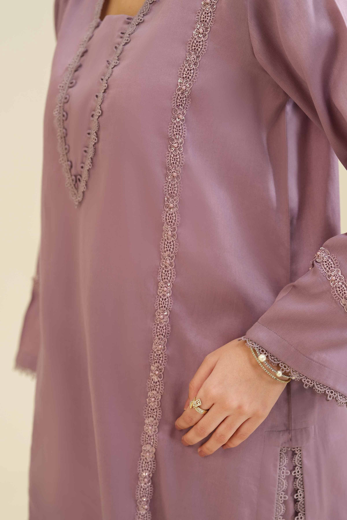 3 Piece - Basic Suit - PW25-14 for Women - Pret Collection | Nishat | Shop Online