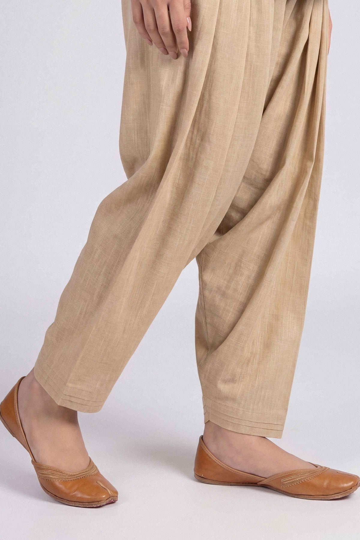 Solid Shalwar - PW25-146 for Women - Pret Collection | Nishat | Shop Online