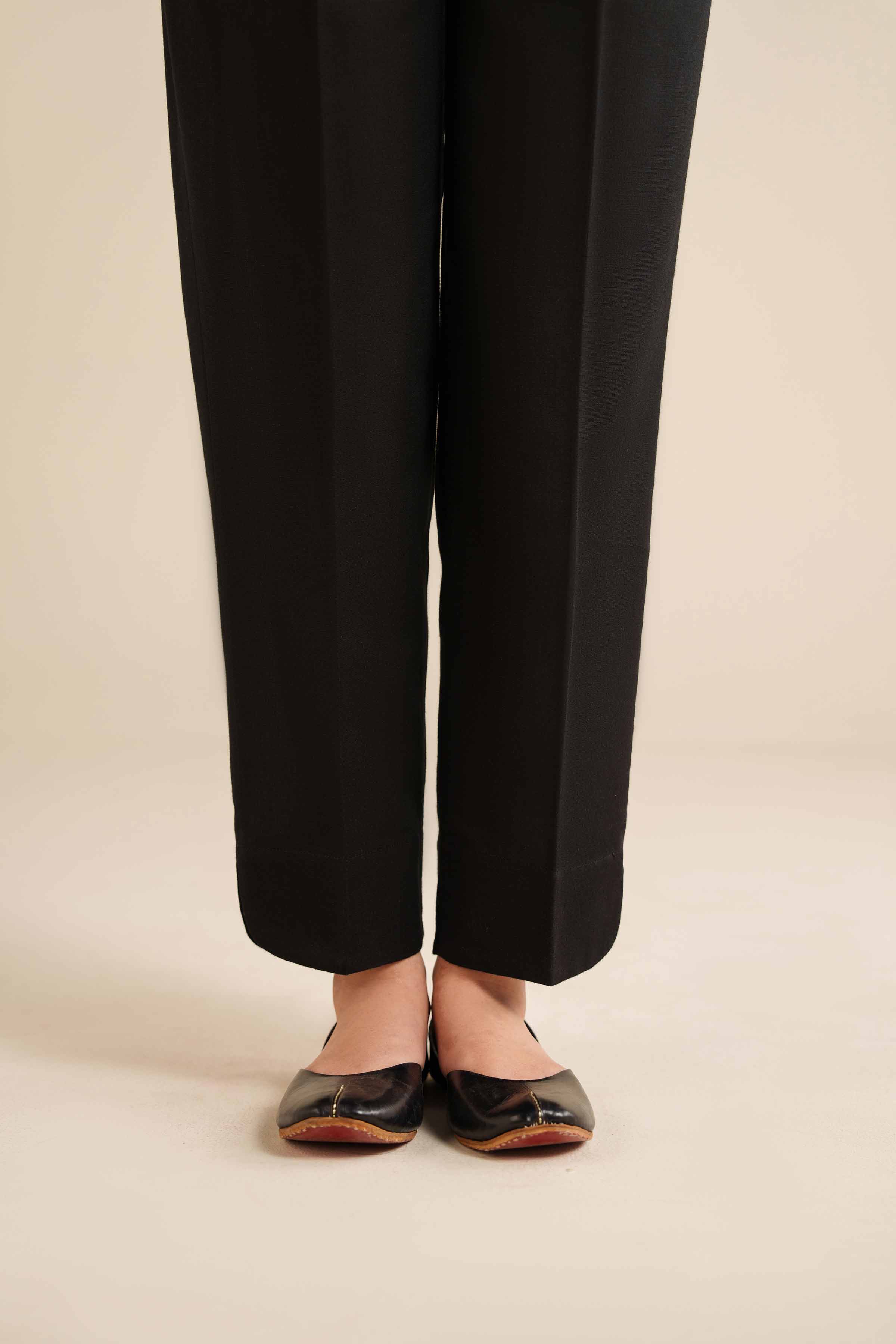 Basic Trousers - PW25-155 for Women - Pret Collection | Nishat | Shop Online
