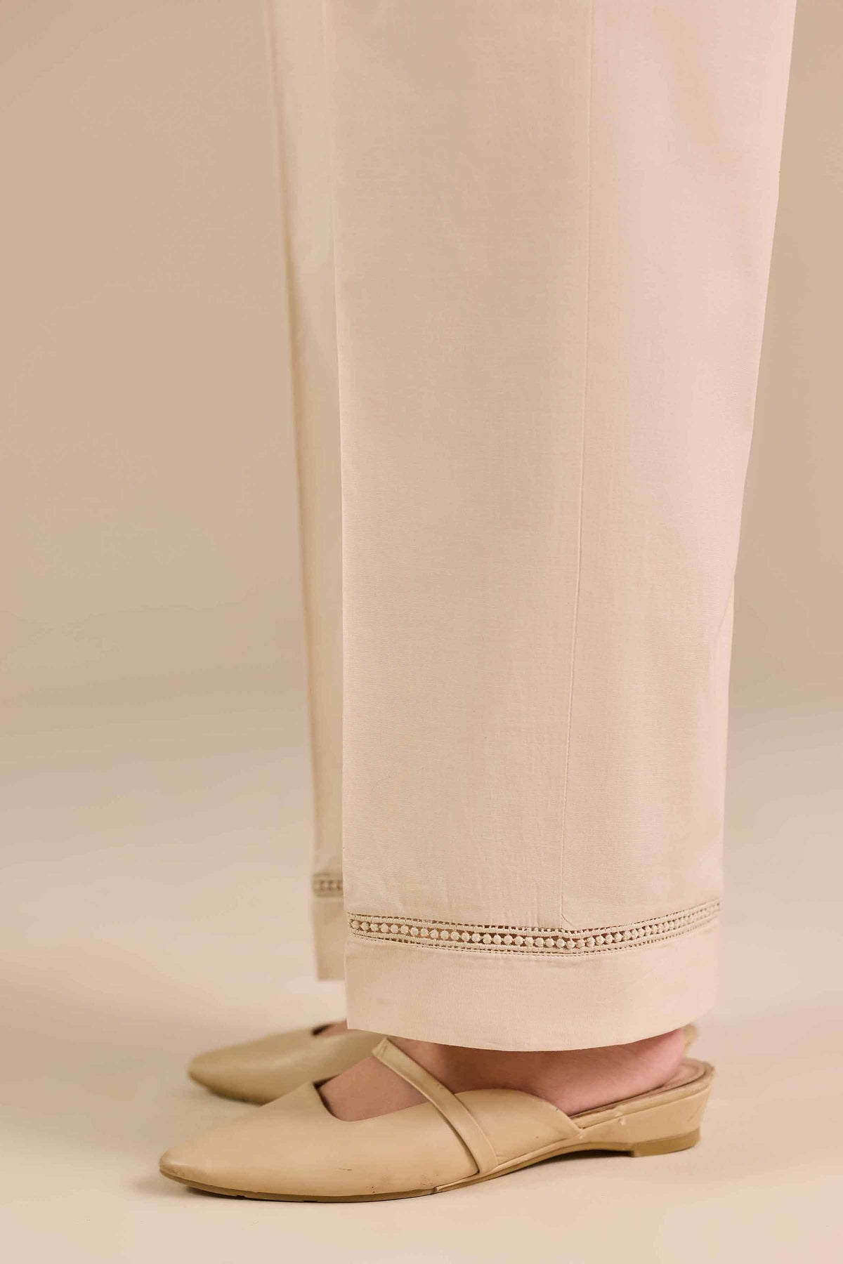 Basic Trousers - PW25-173 for Women - Pret Collection | Nishat | Shop Online