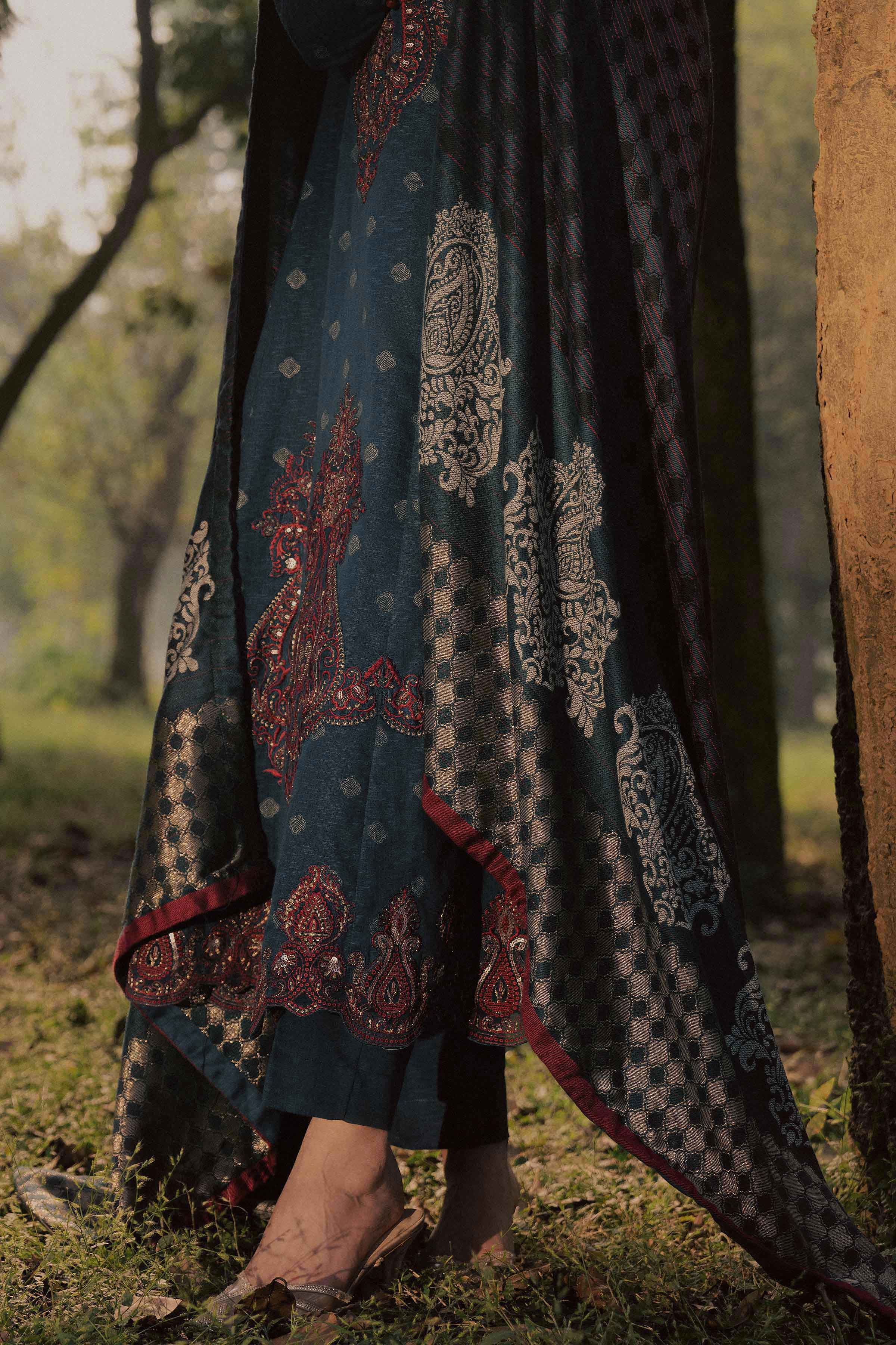 2 Piece - Printed Embroidered Suit - PW25-179 for Women - Pret Collection | Nishat | Shop Online