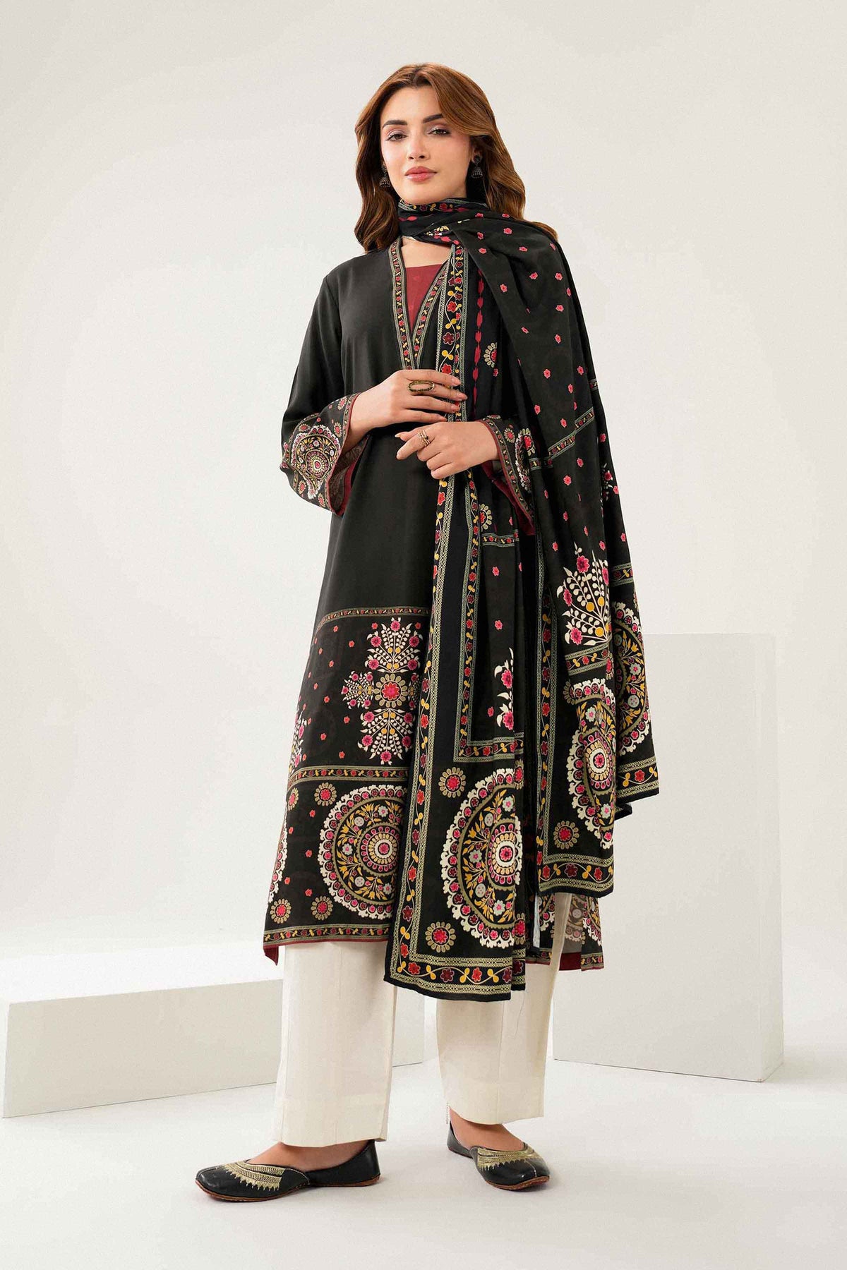 2 Piece - Printed Suit - PW25-192 for Women - Pret Collection | Nishat | Shop Online