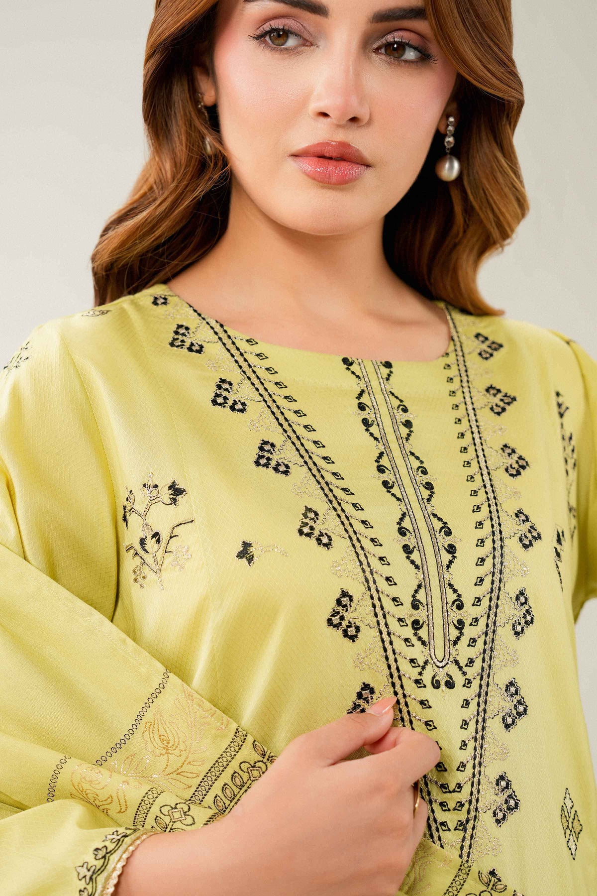2 Piece - Embroidered Suit - PW25-193 for Women - Pret Collection | Nishat | Shop Online