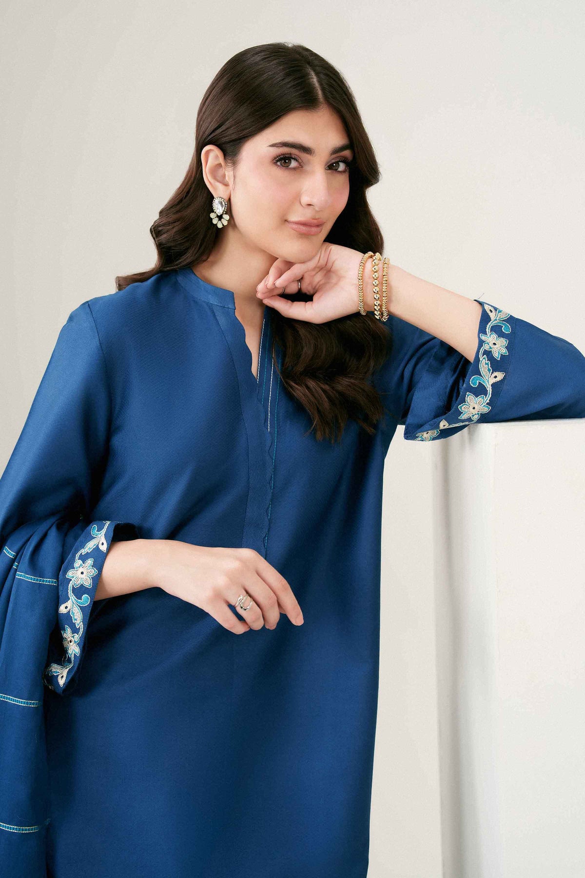 2 Piece - Embroidered Suit - PW25-194 for Women - Pret Collection | Nishat | Shop Online